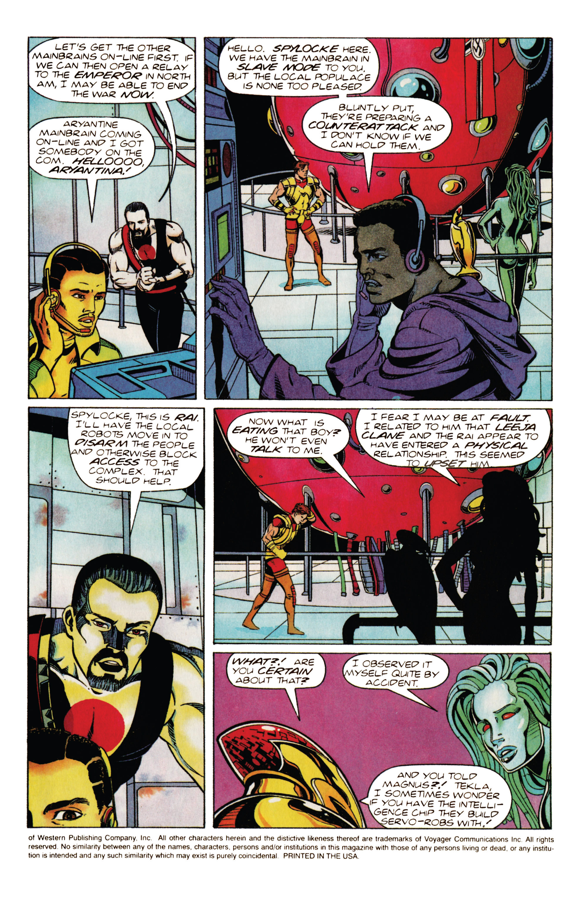Read online Rai (1992) comic -  Issue #16 - 4