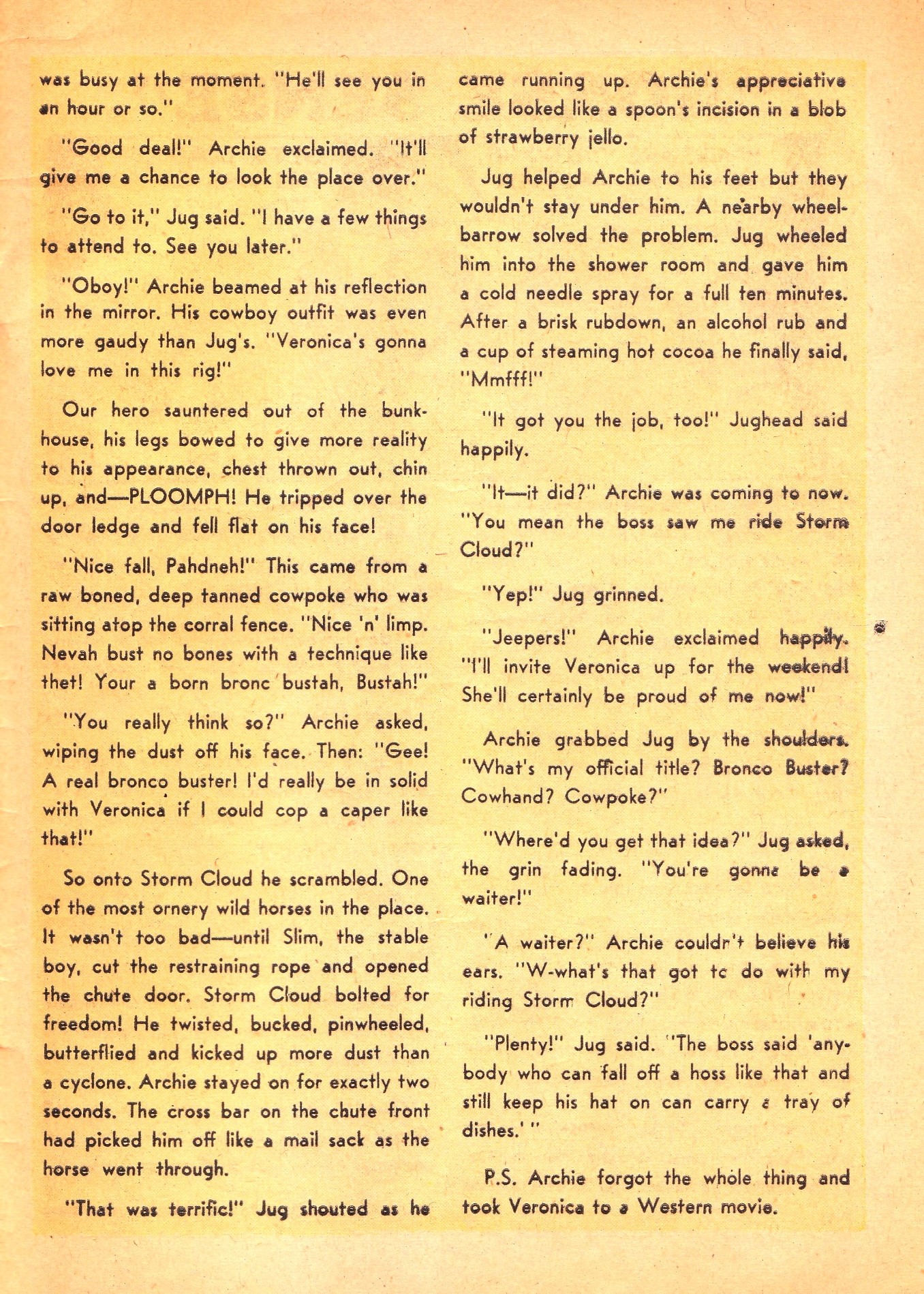 Read online Pep Comics comic -  Issue #106 - 33