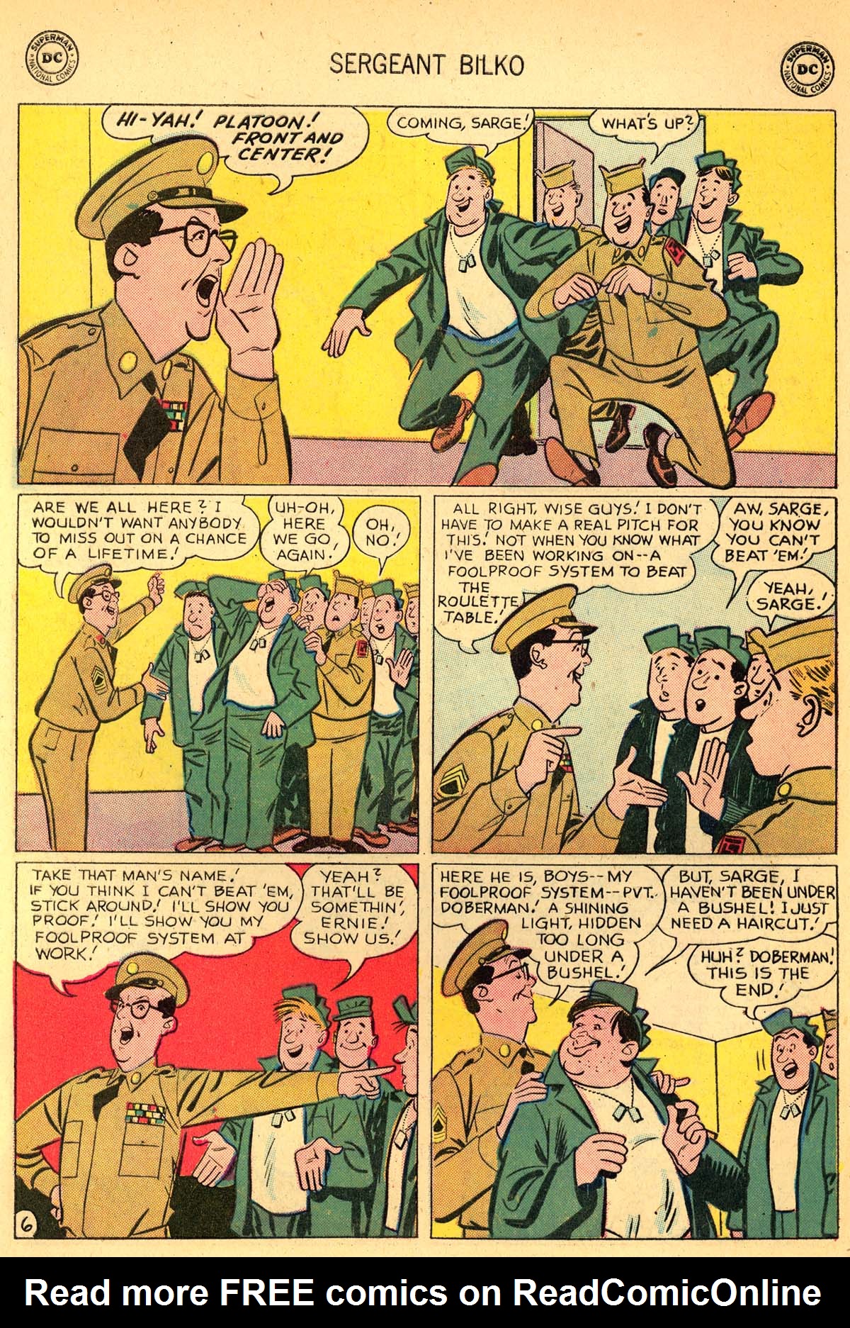 Read online Sergeant Bilko comic -  Issue #4 - 8
