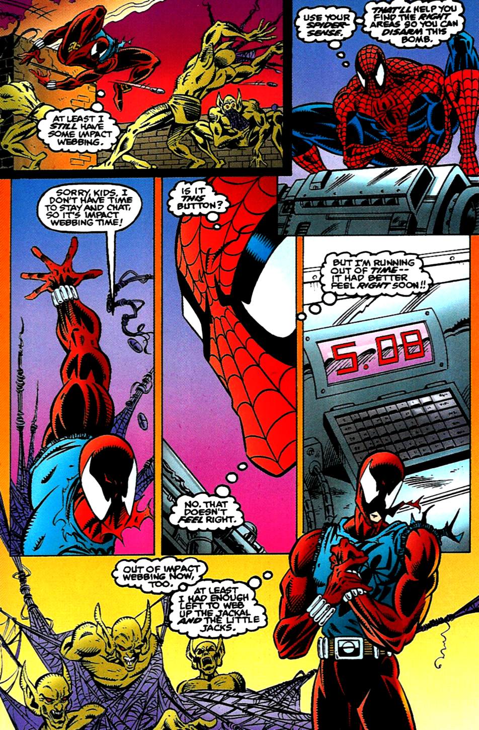 Read online Spider-Man: Maximum Clonage comic -  Issue # Issue Omega - 29