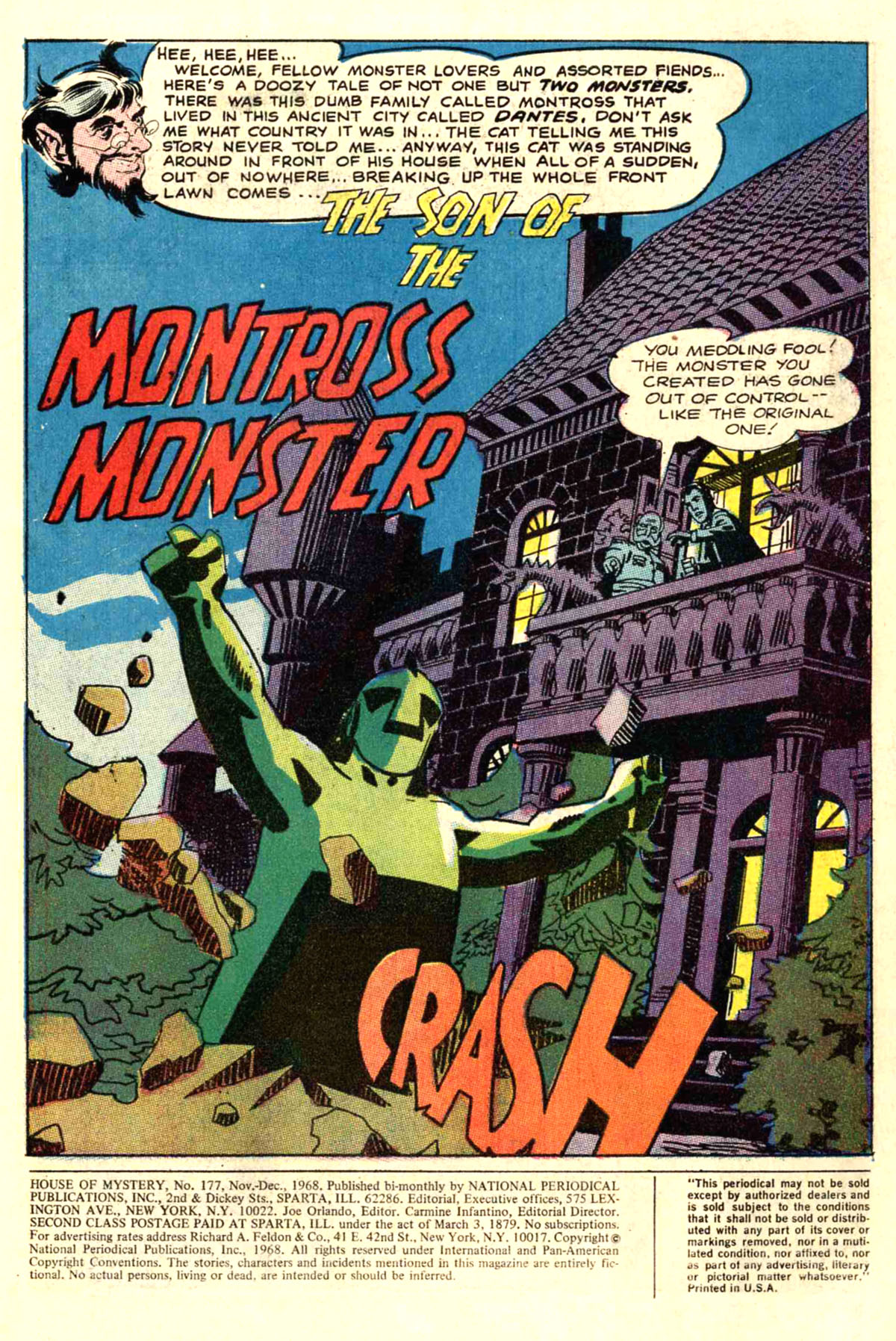 Read online House of Mystery (1951) comic -  Issue #177 - 3