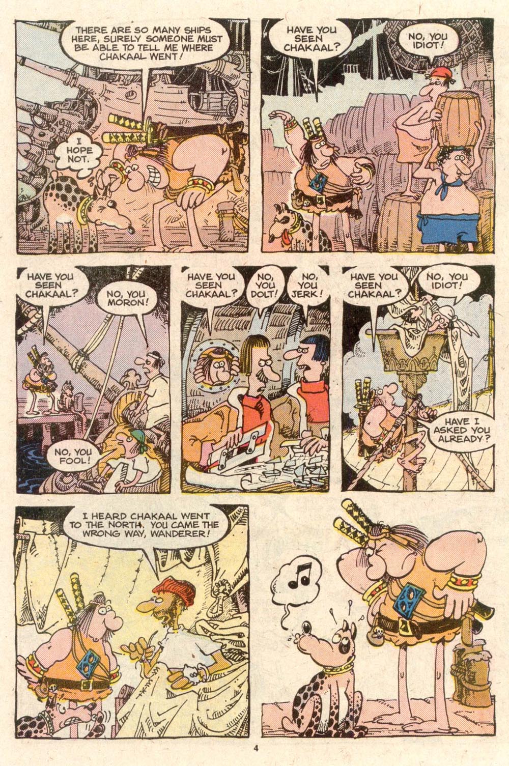 Read online Sergio Aragonés Groo the Wanderer comic -  Issue #54 - 4