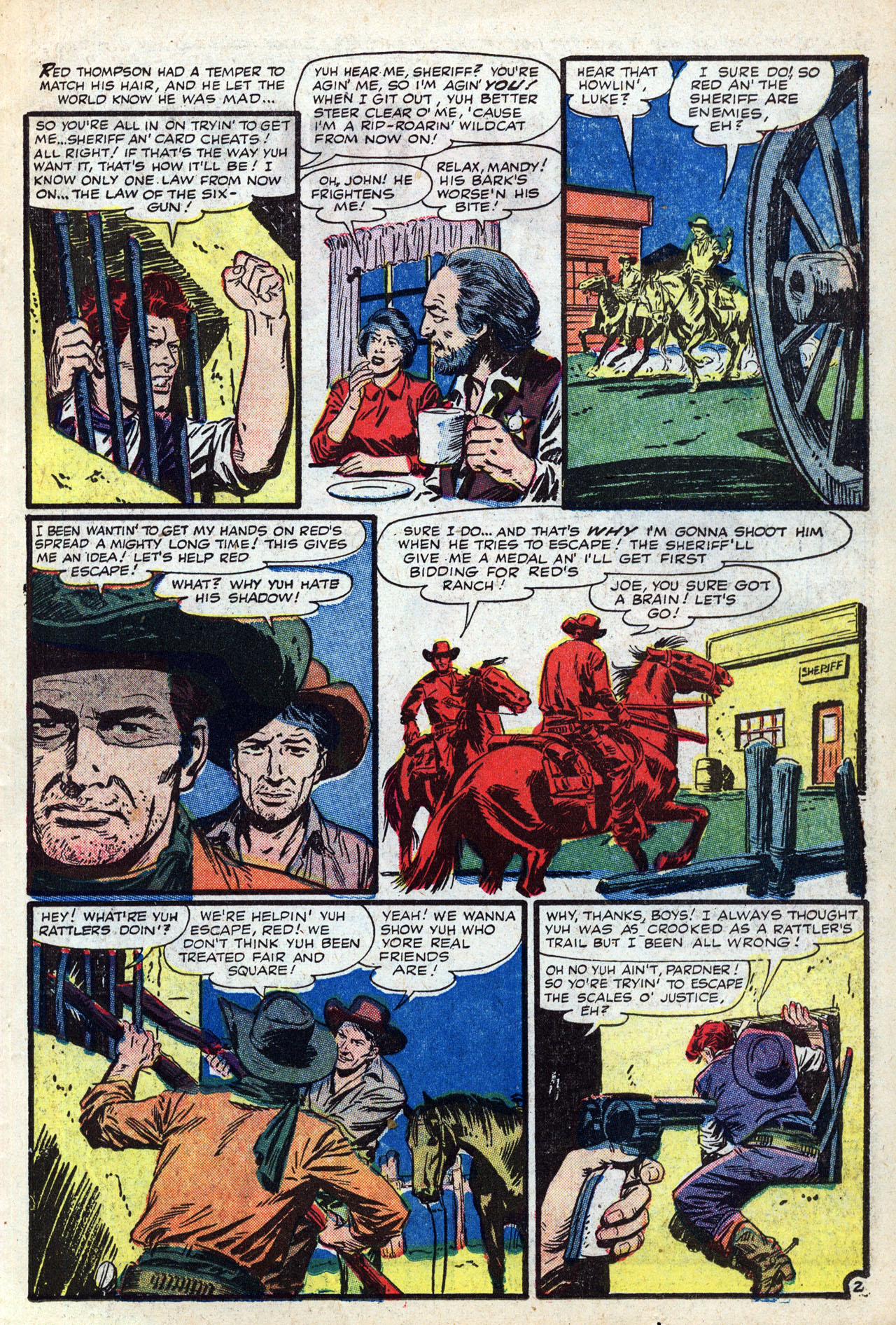 Read online Gunsmoke Western comic -  Issue #40 - 23