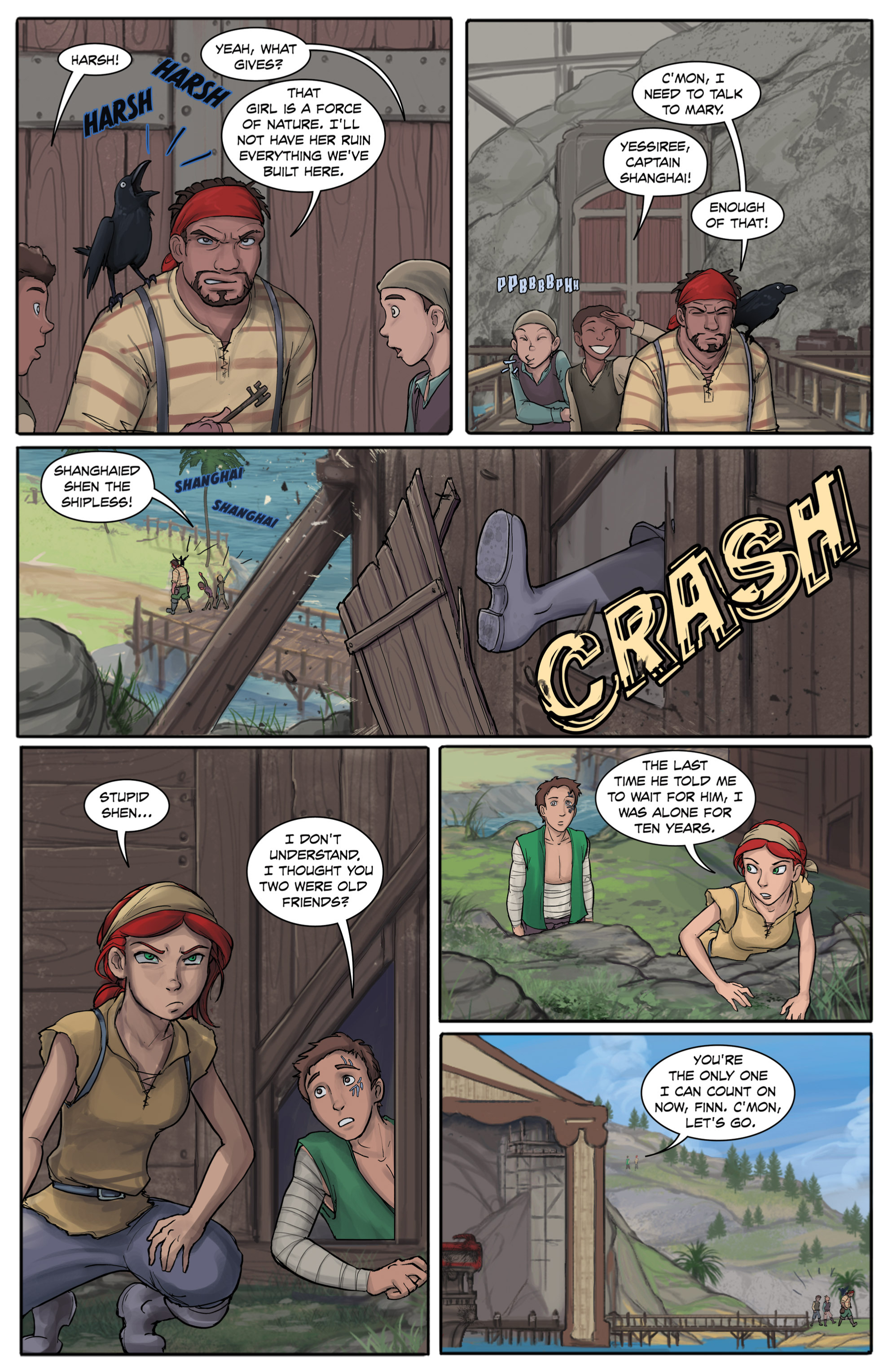Read online Anne Bonnie comic -  Issue # _TPB 1 (Part 2) - 3
