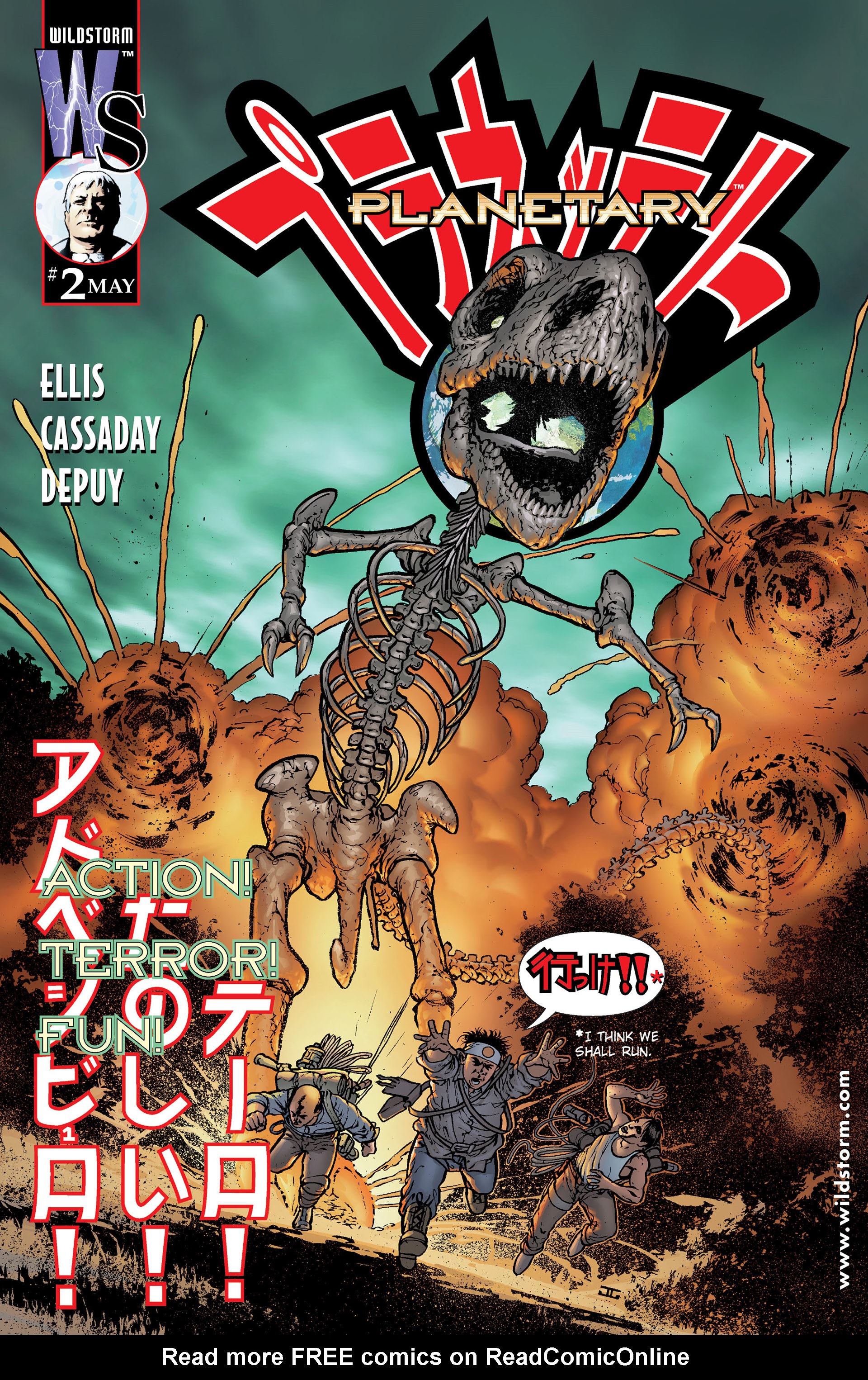 Read online Planetary comic -  Issue #2 - 1