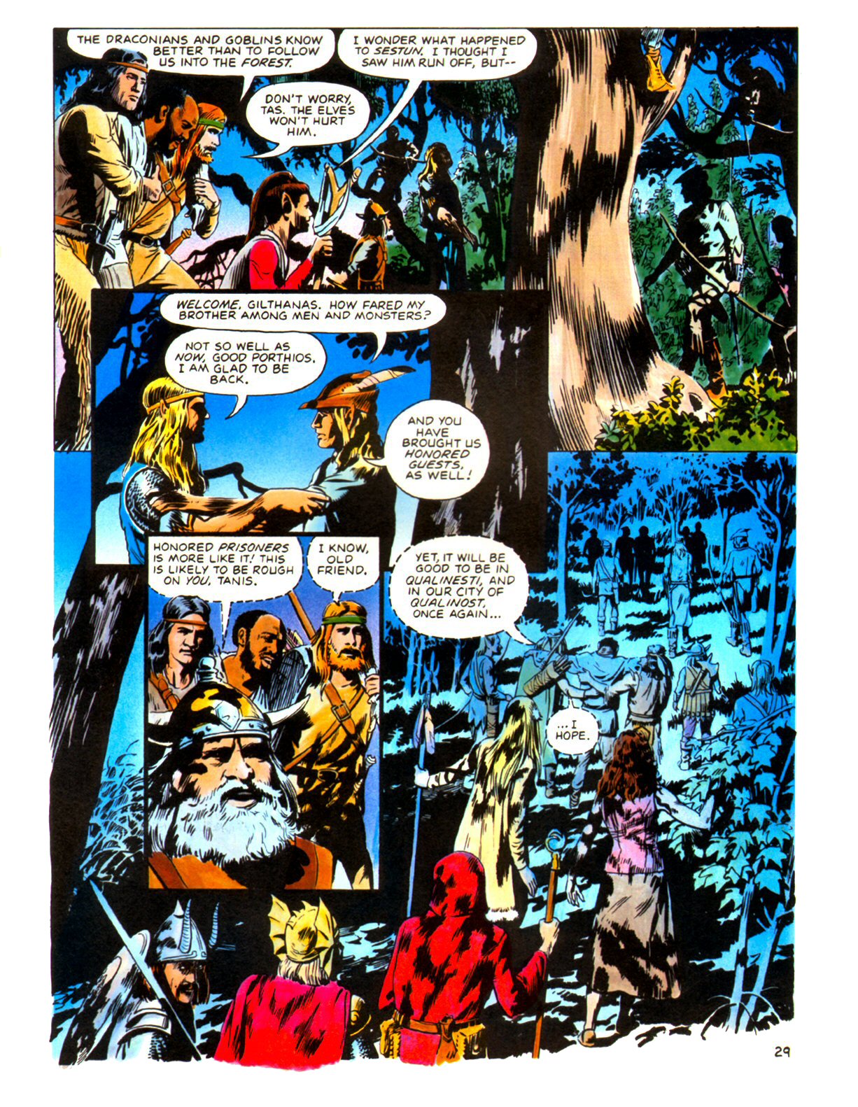 Read online Dragonlance Saga comic -  Issue #2 - 34