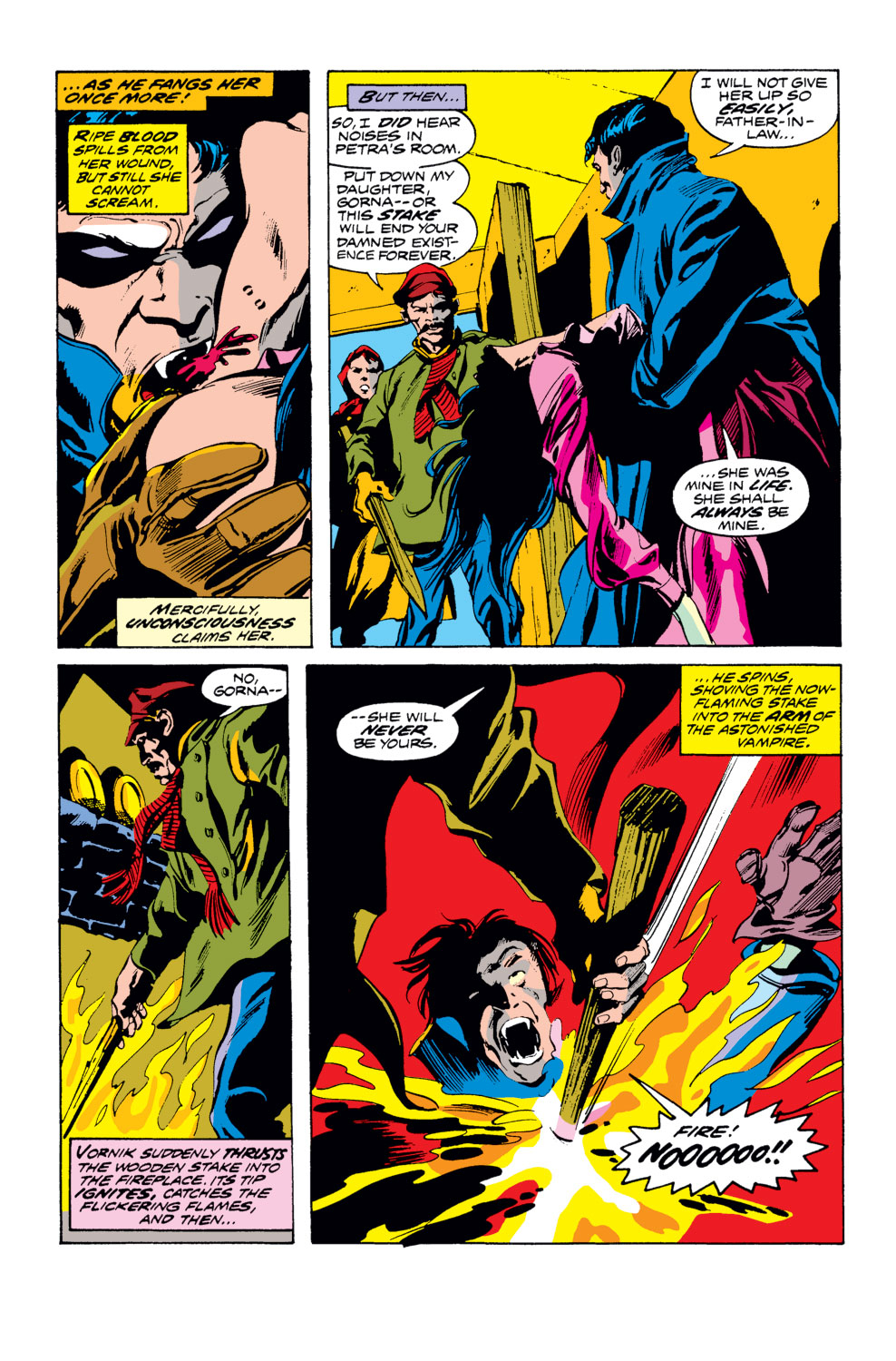Read online Tomb of Dracula (1972) comic -  Issue #22 - 11