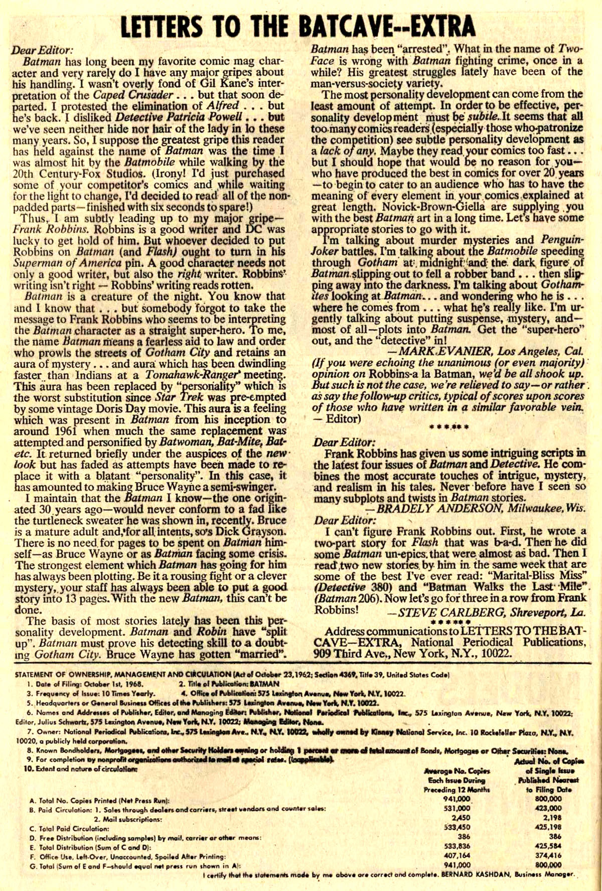 Read online Batman (1940) comic -  Issue #210 - 32