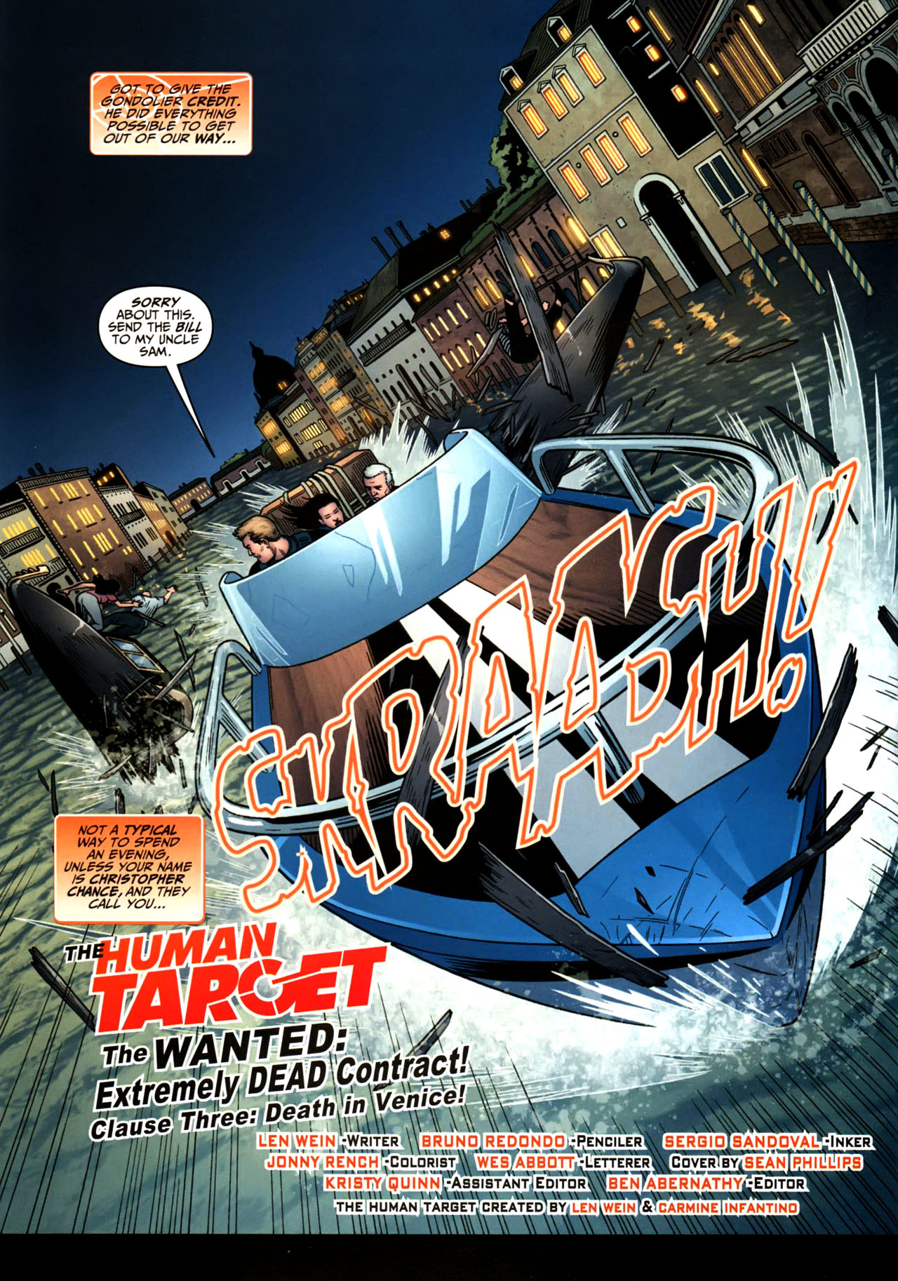 Read online Human Target (2010) comic -  Issue #3 - 4