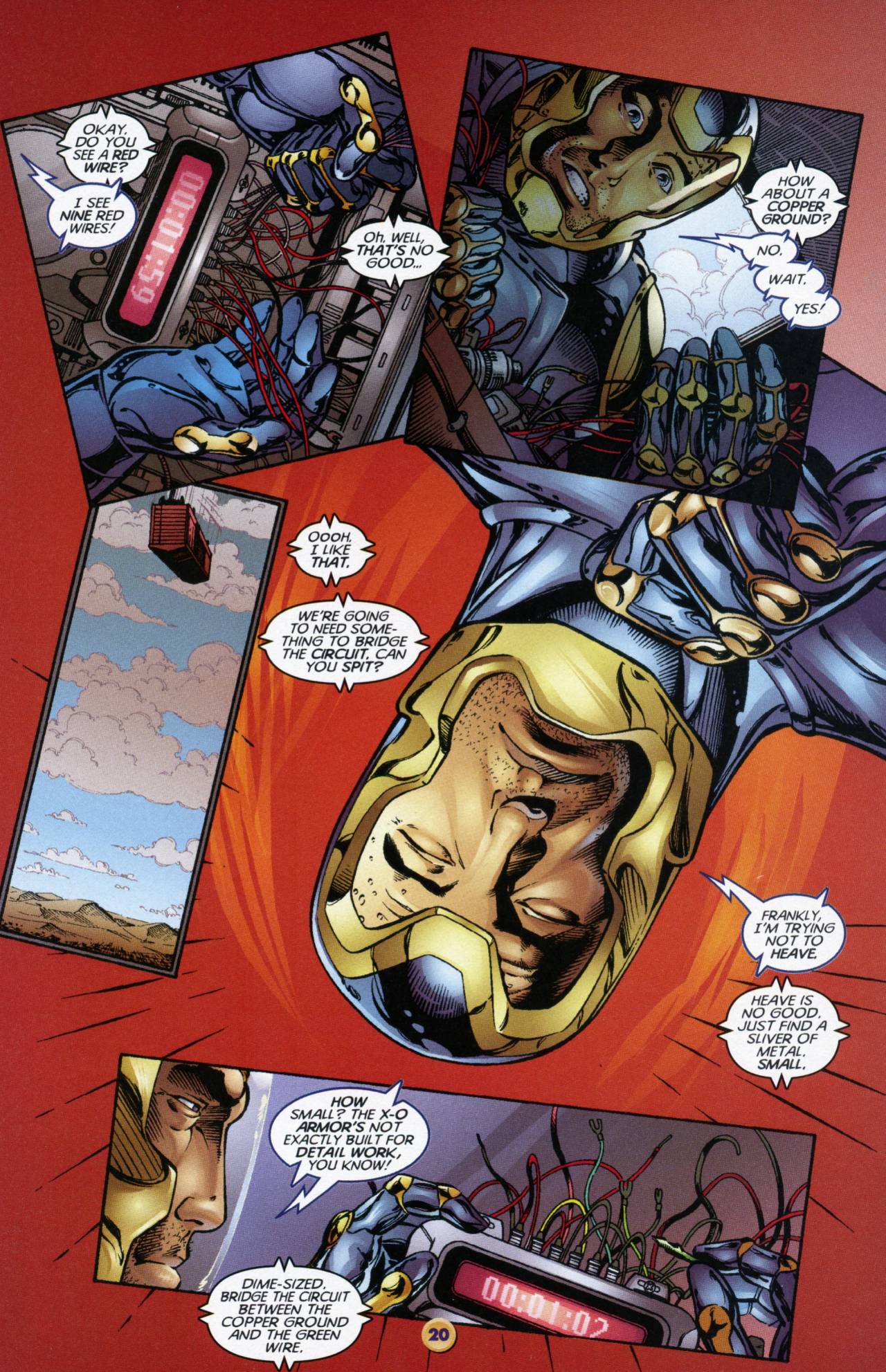 Read online X-O Manowar (1996) comic -  Issue #4 - 17
