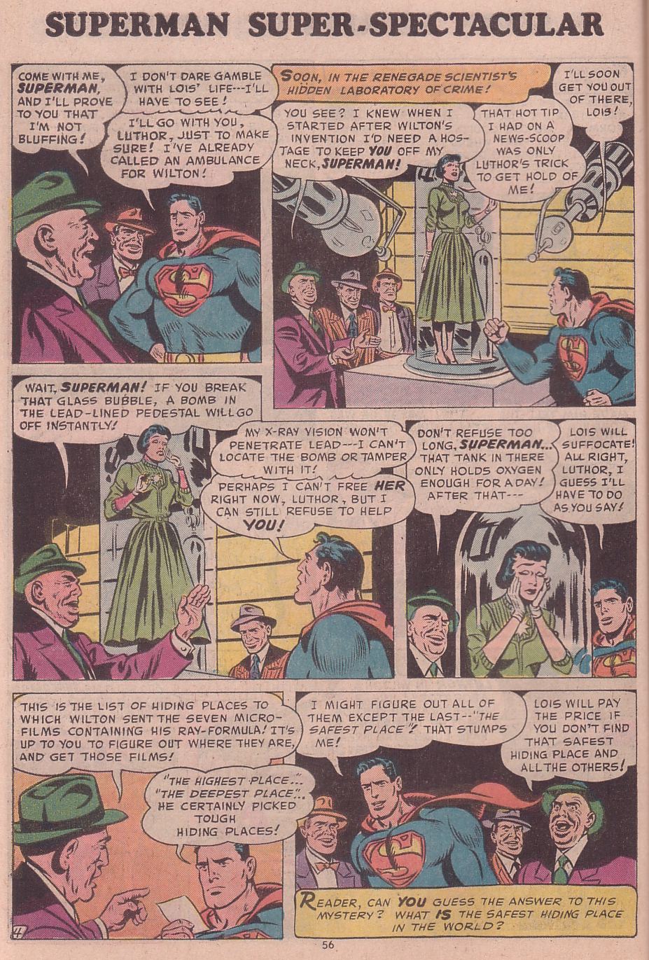 Read online Superman (1939) comic -  Issue #278 - 56