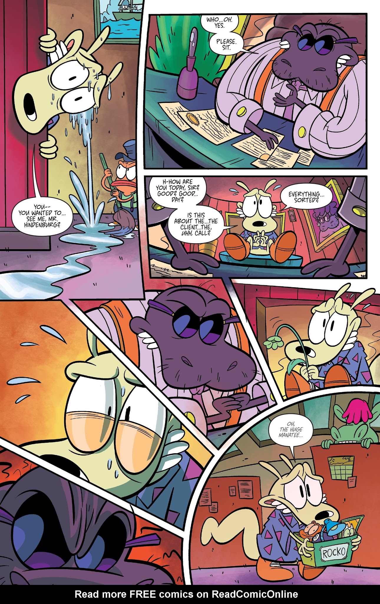 Read online Rocko's Modern Life (2017) comic -  Issue #1 - 4
