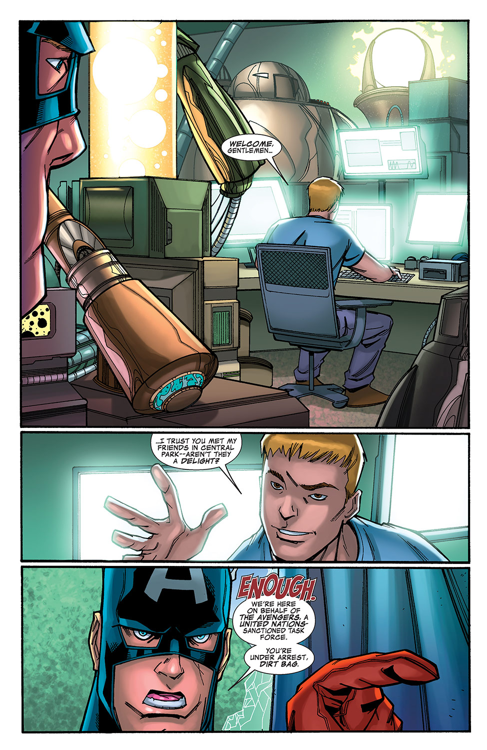 Read online Captain America & the Korvac Saga comic -  Issue #1 - 10