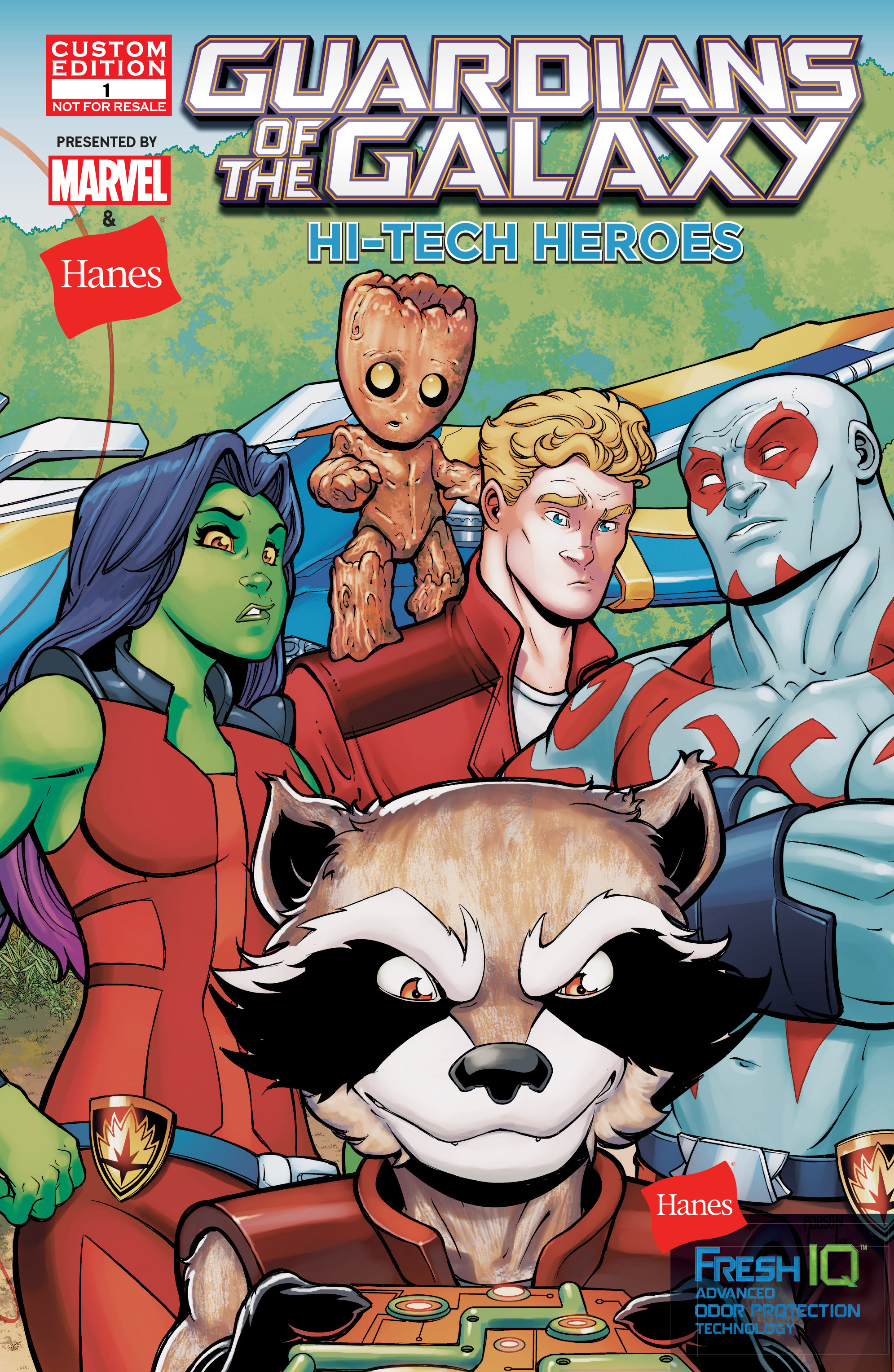 Read online Hi-Tech Heroes Presented By Hanes comic -  Issue # Full - 1