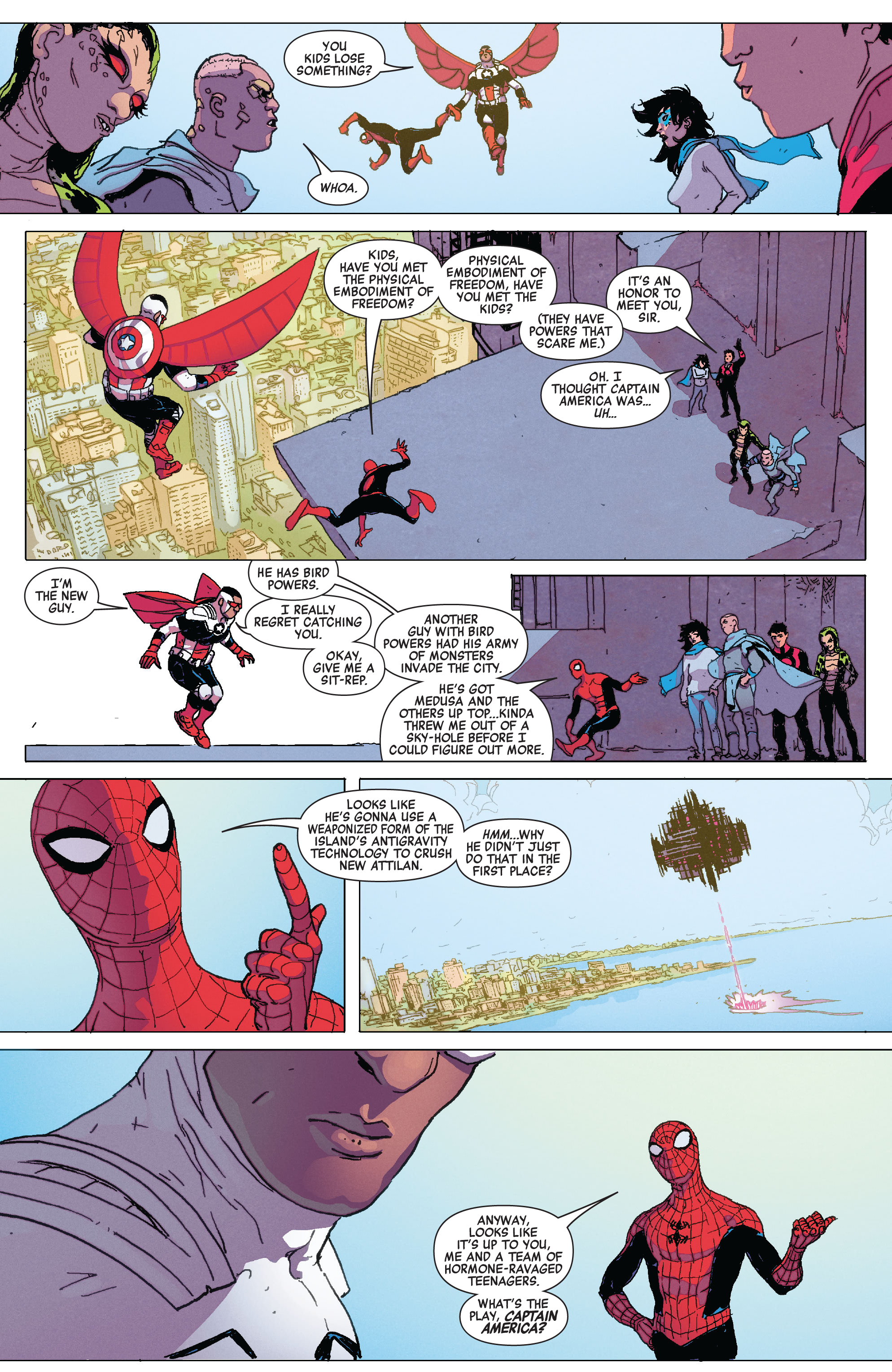 Read online Captain America: Sam Wilson: The Complete Collection comic -  Issue # TPB 1 (Part 4) - 9