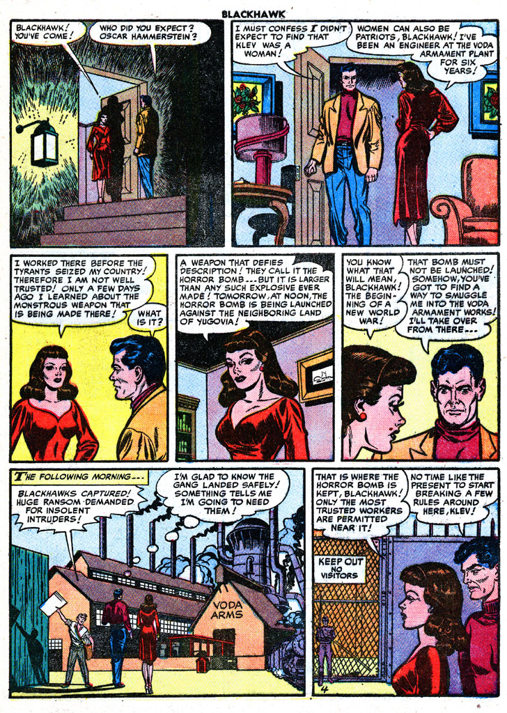 Read online Blackhawk (1957) comic -  Issue #55 - 29