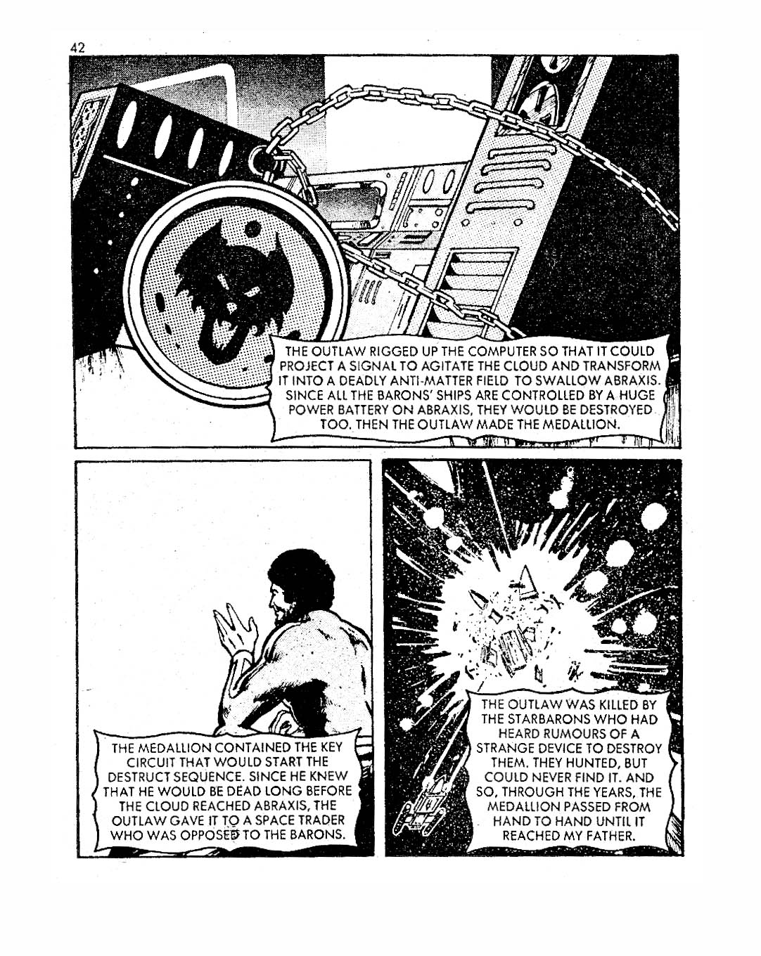 Read online Starblazer comic -  Issue #15 - 42
