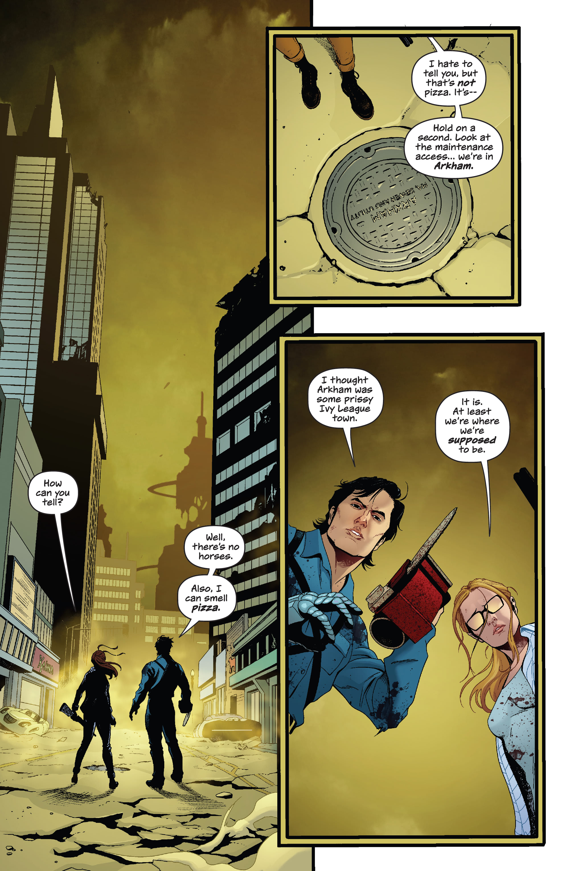 Read online Army of Darkness Vs. Reanimator: Necronomicon Rising comic -  Issue #3 - 7