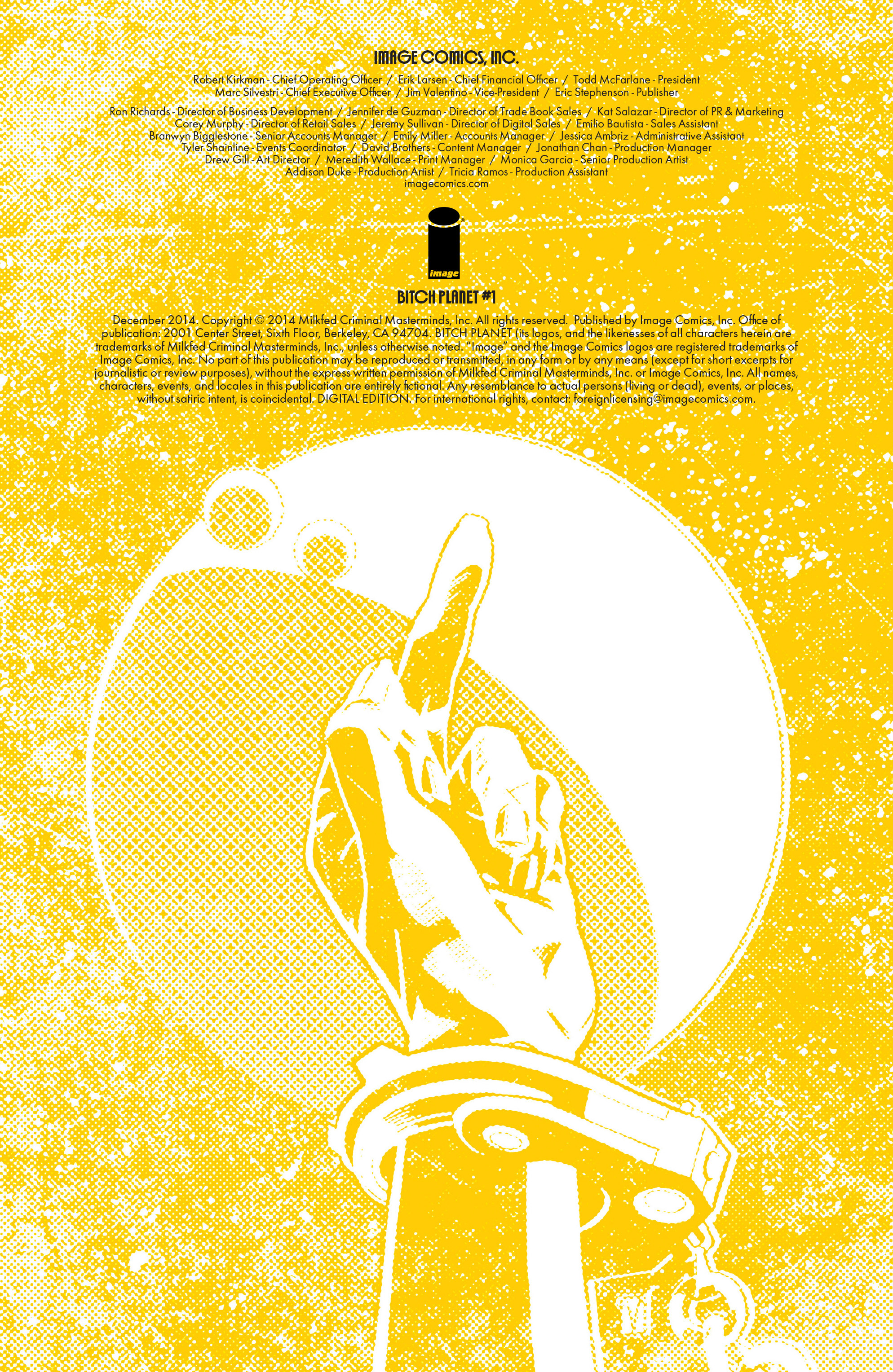 Read online Bitch Planet comic -  Issue #1 - 2