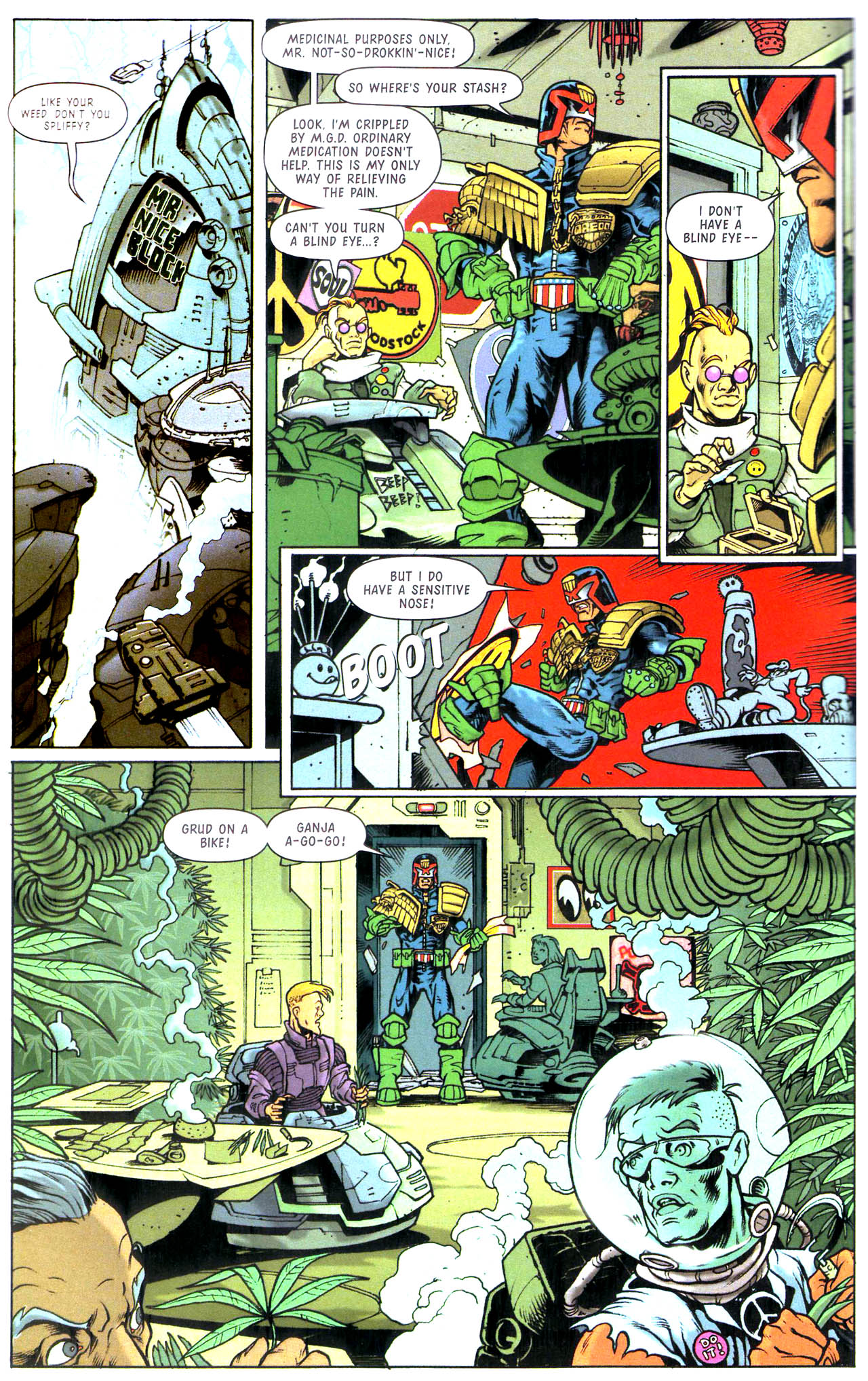 Read online Judge Dredd Megazine (vol. 4) comic -  Issue #3 - 12
