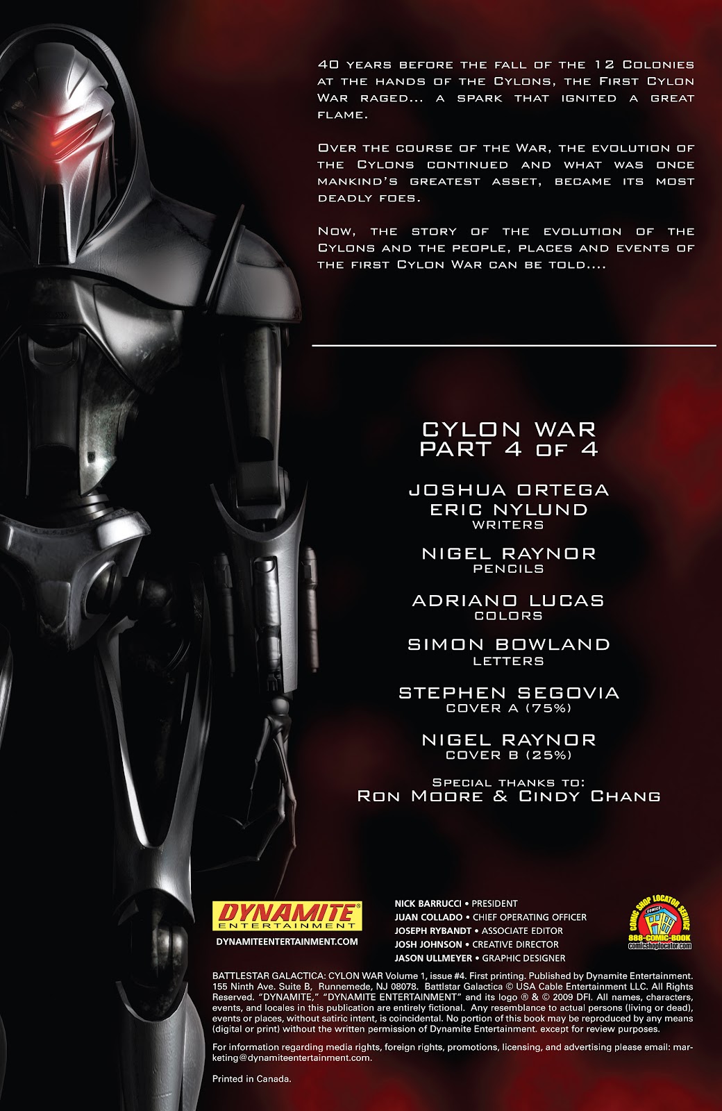 Battlestar Galactica: Cylon War issue 4 - Page 3