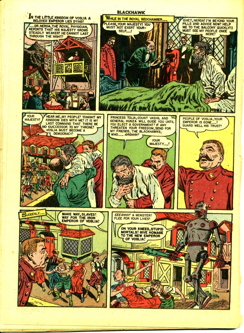 Read online Blackhawk (1957) comic -  Issue #42 - 4