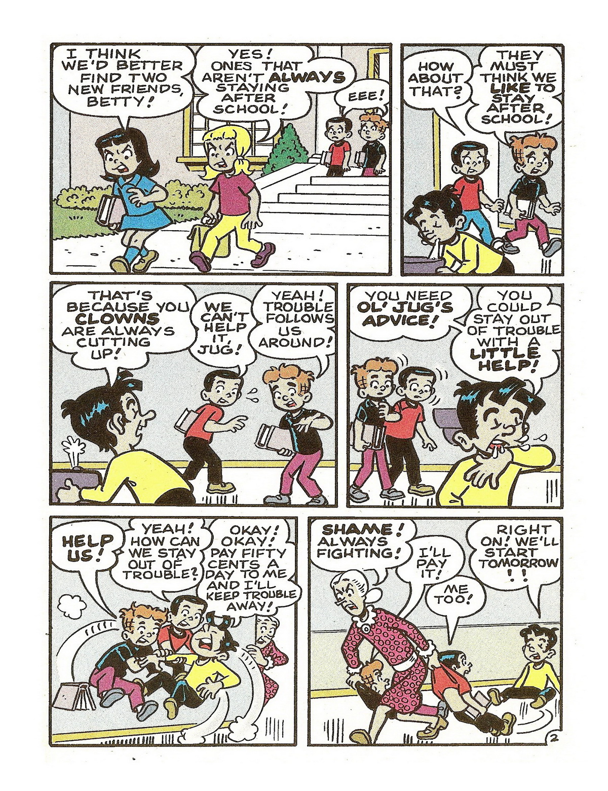 Read online Jughead's Double Digest Magazine comic -  Issue #67 - 89