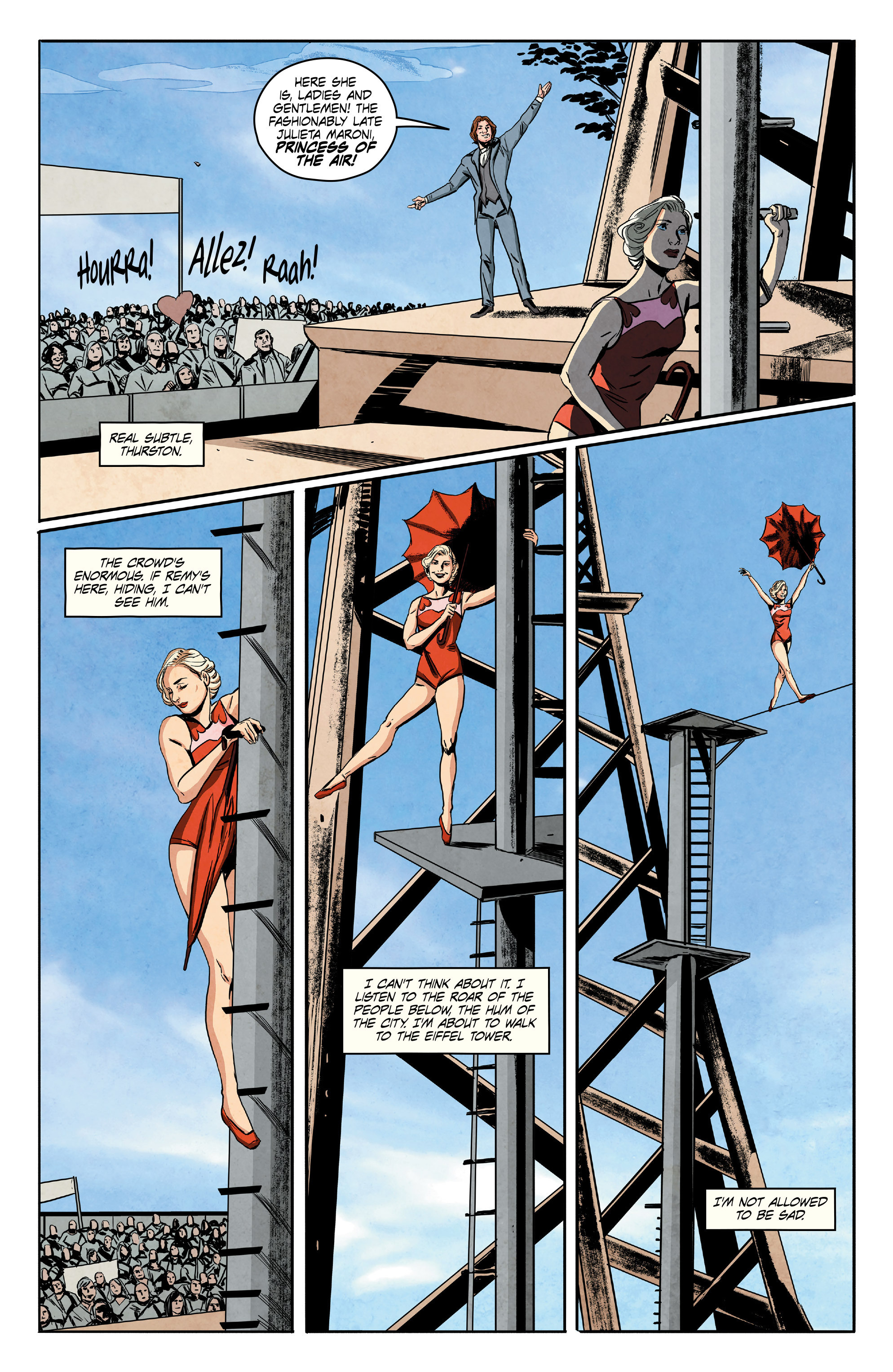 Read online Girl Over Paris (The Cirque American Series) comic -  Issue #2 - 21