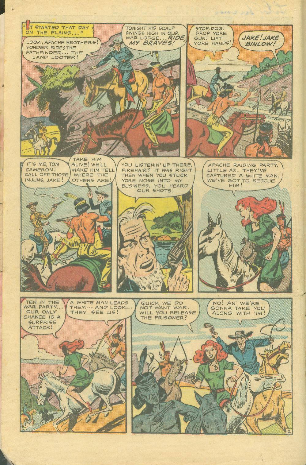 Read online Pioneer West Romances comic -  Issue #6 - 4