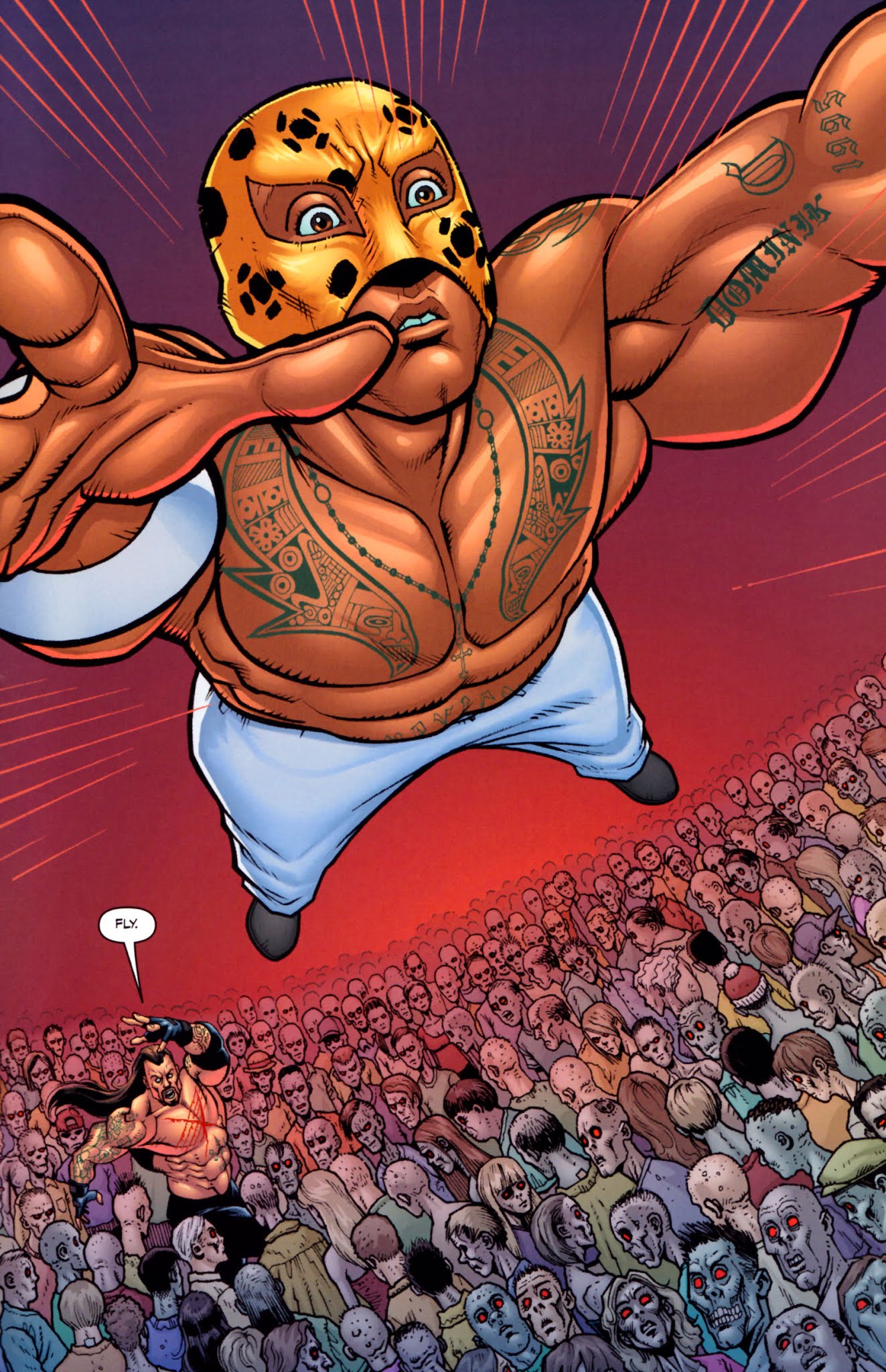 Read online WWE Heroes comic -  Issue #8 - 17