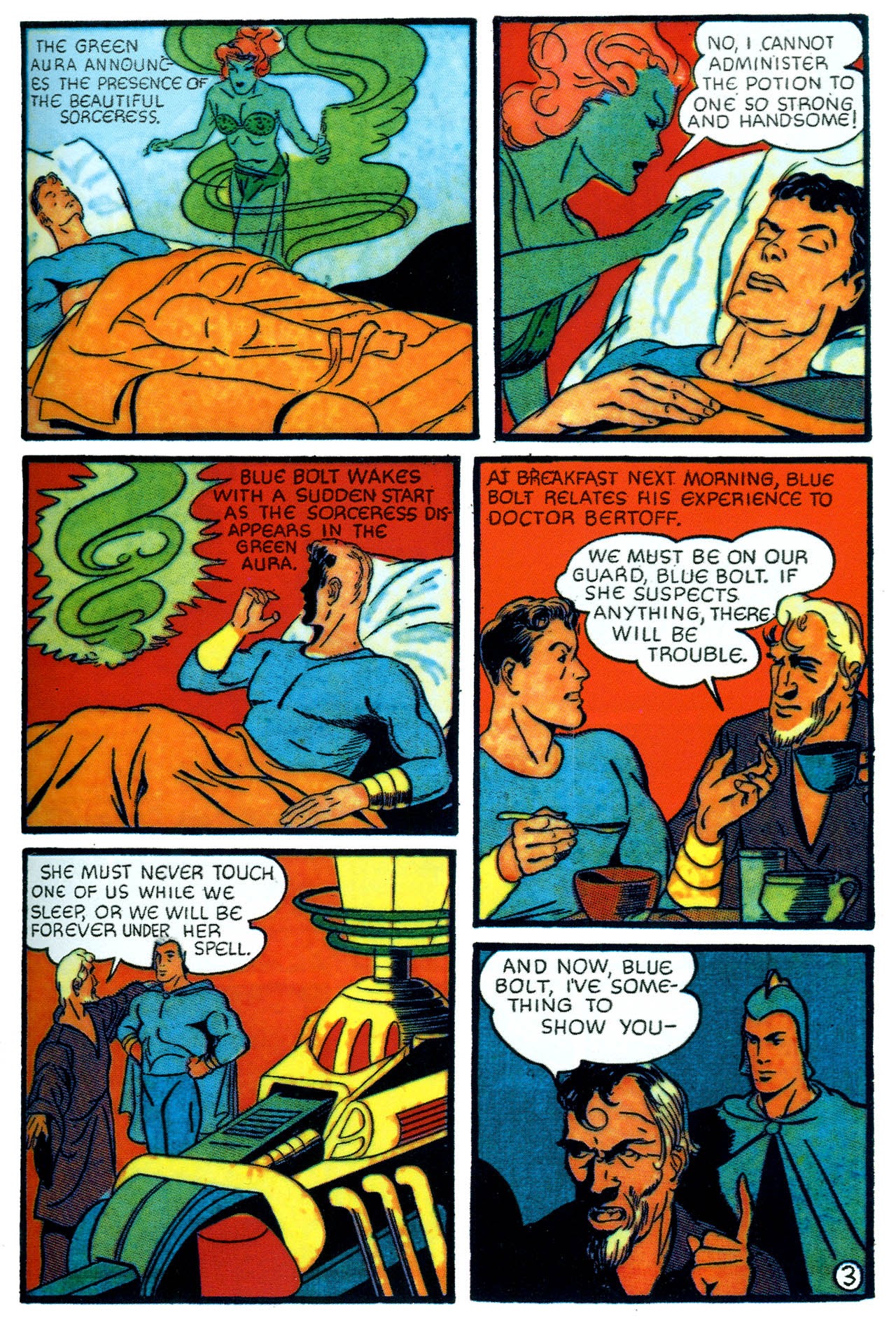 Read online Blue Bolt comic -  Issue # TPB - 4