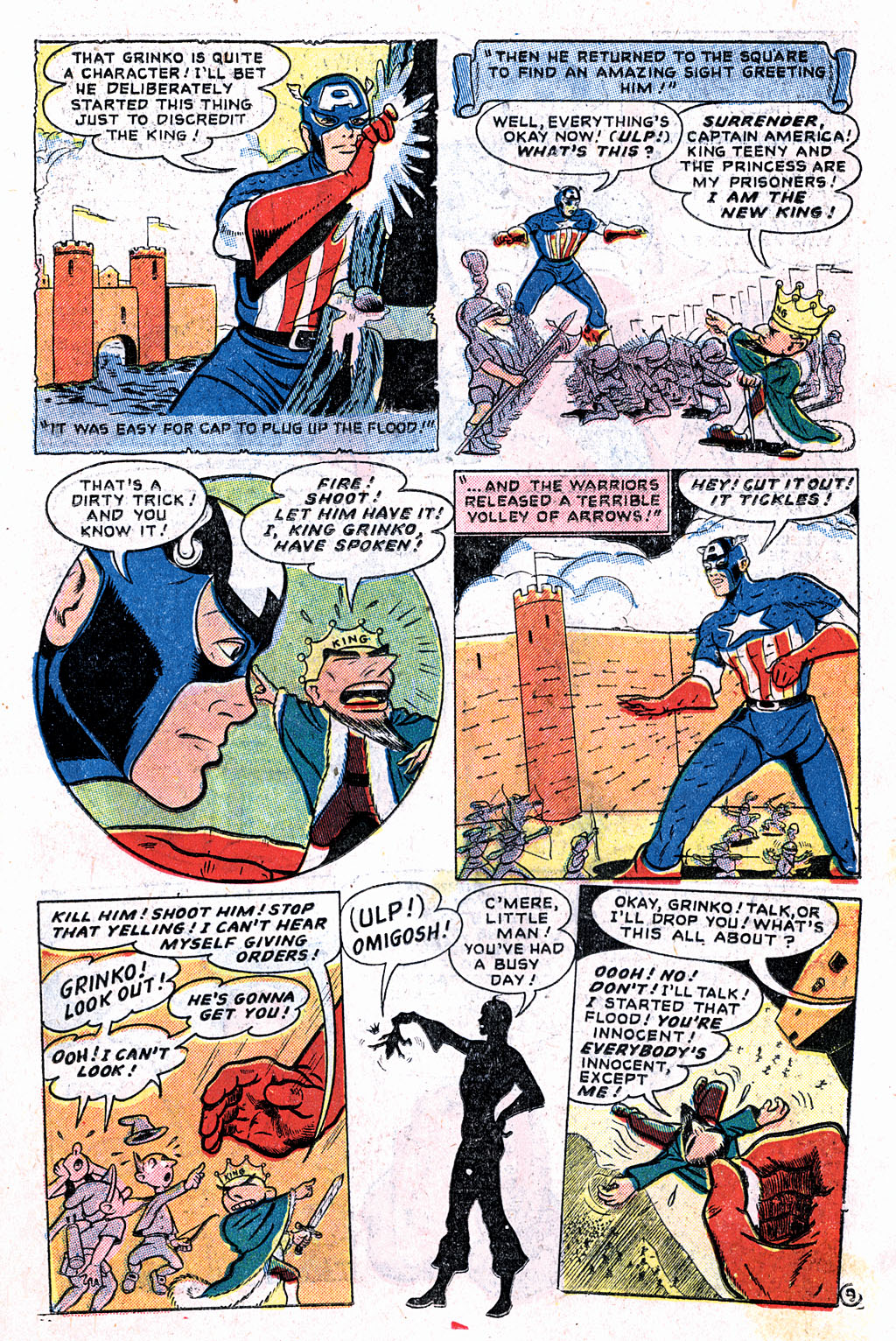 Read online Captain America Comics comic -  Issue #69 - 11