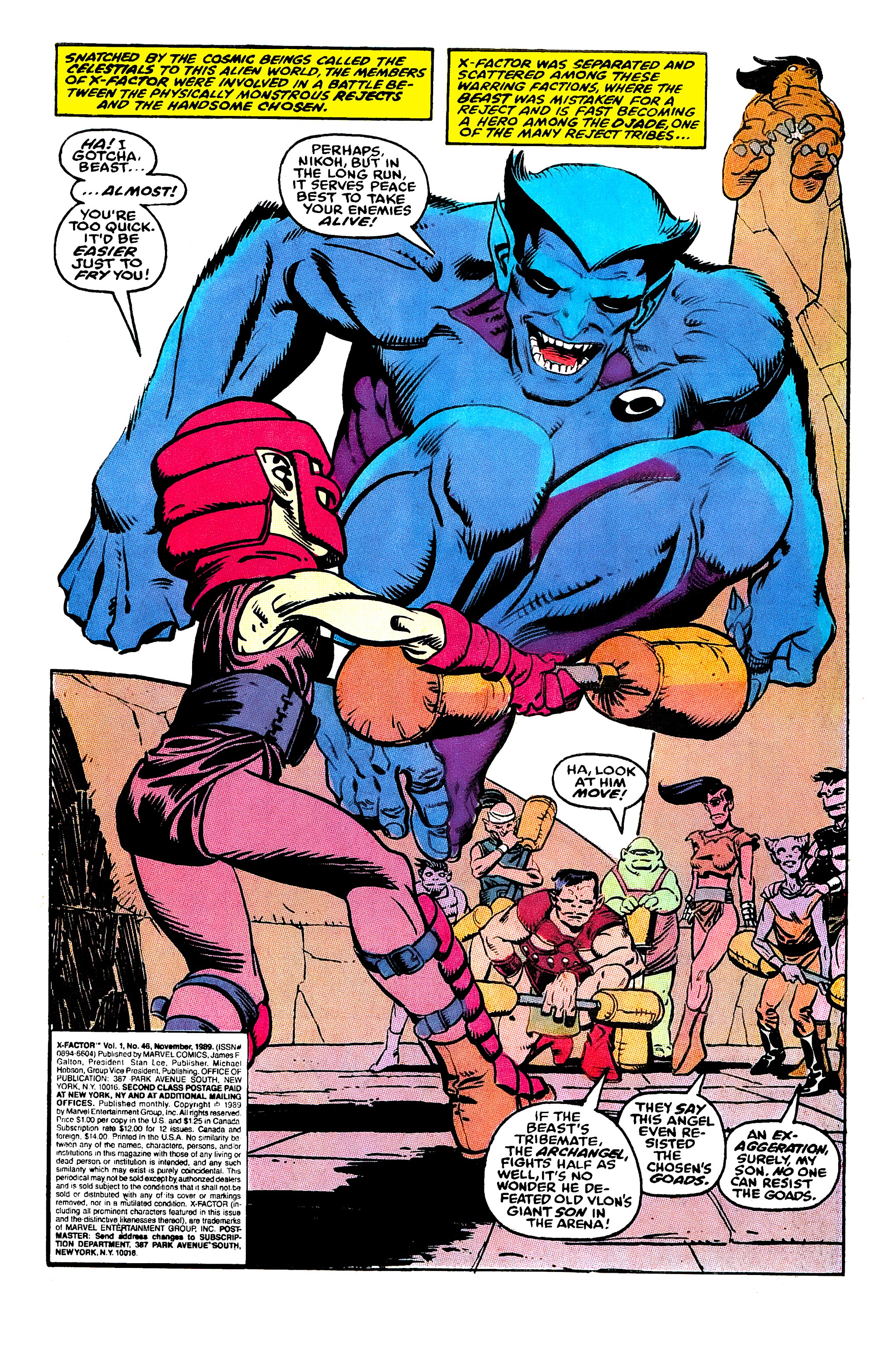 X-Factor (1986) 46 Page 1