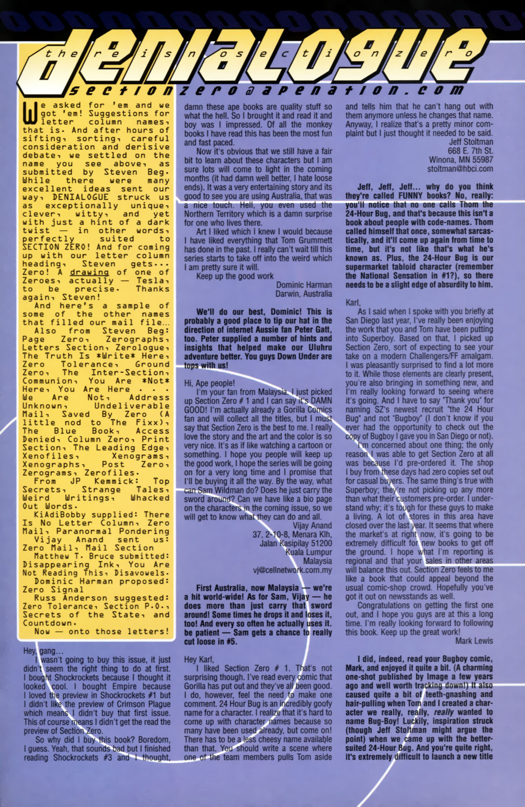 Read online Section Zero comic -  Issue #3 - 27