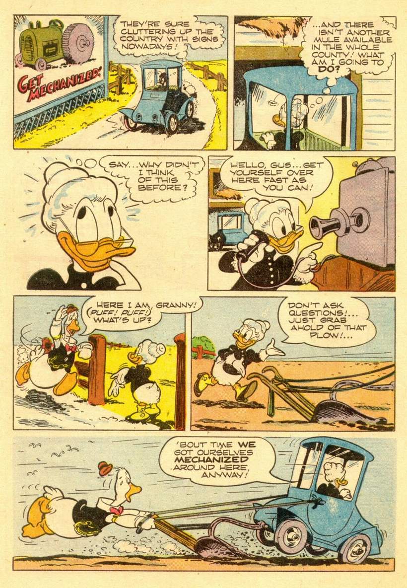 Read online Walt Disney's Comics and Stories comic -  Issue #154 - 40