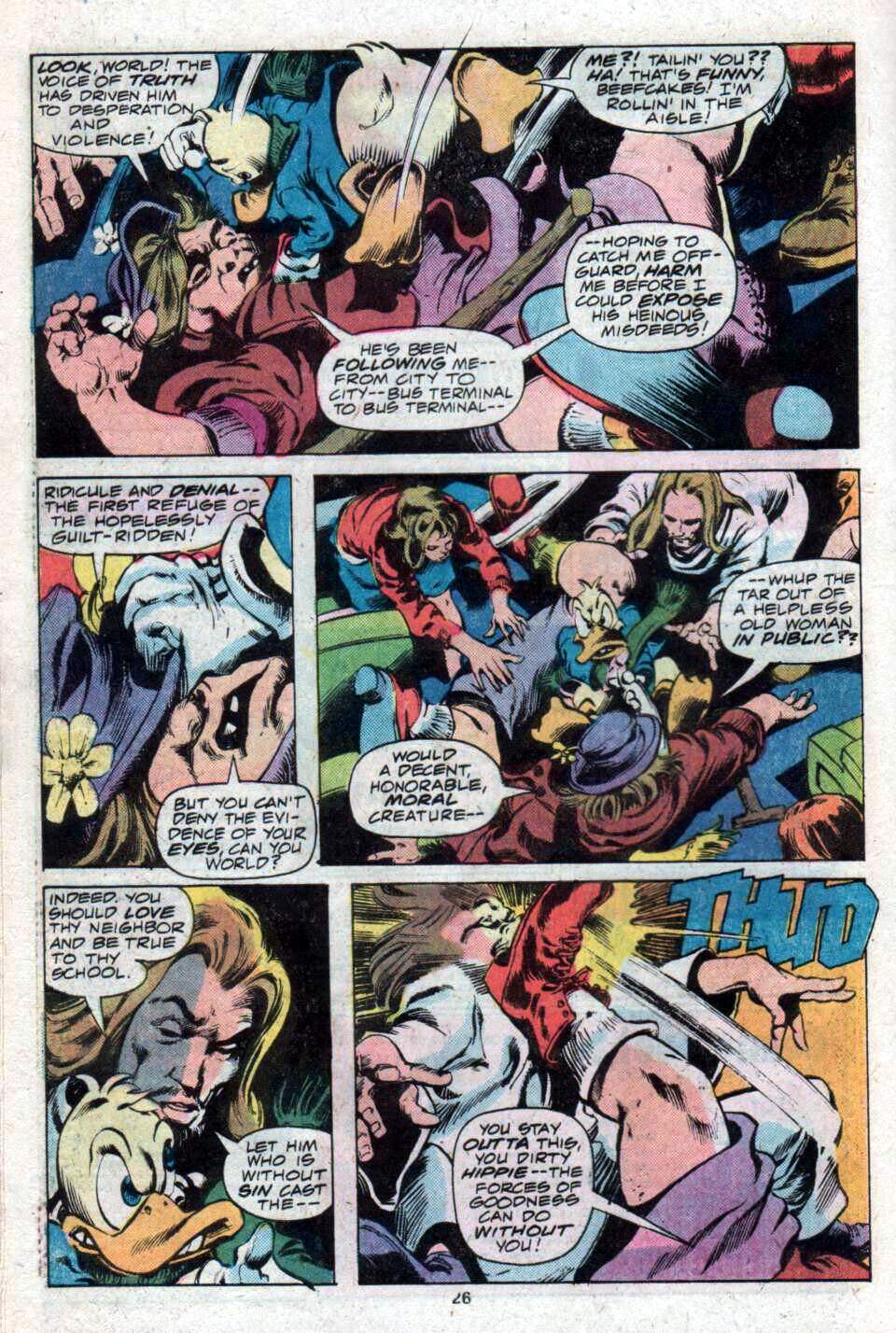 Read online Howard the Duck (1976) comic -  Issue #11 - 15