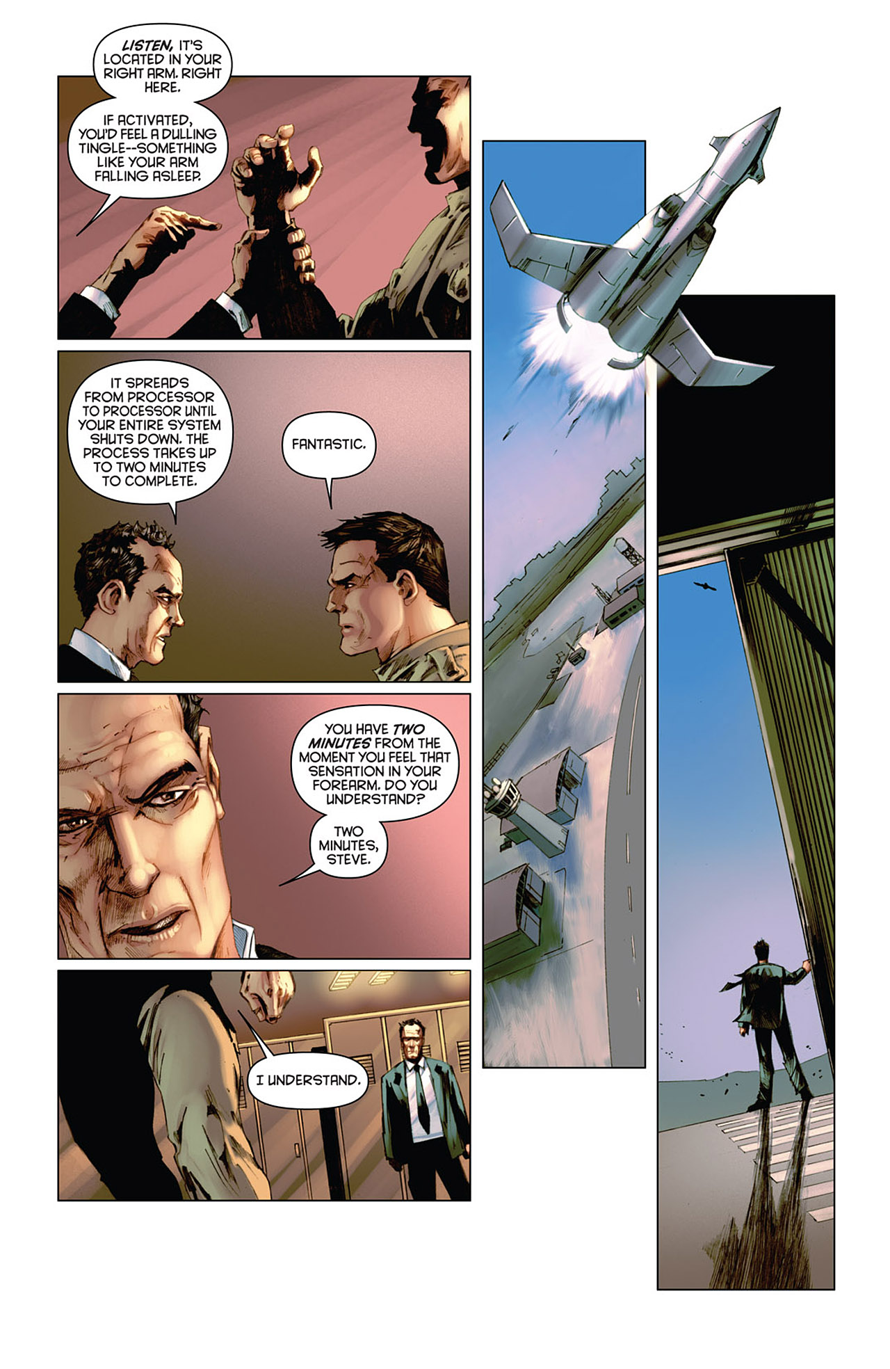 Read online Bionic Man comic -  Issue #8 - 7
