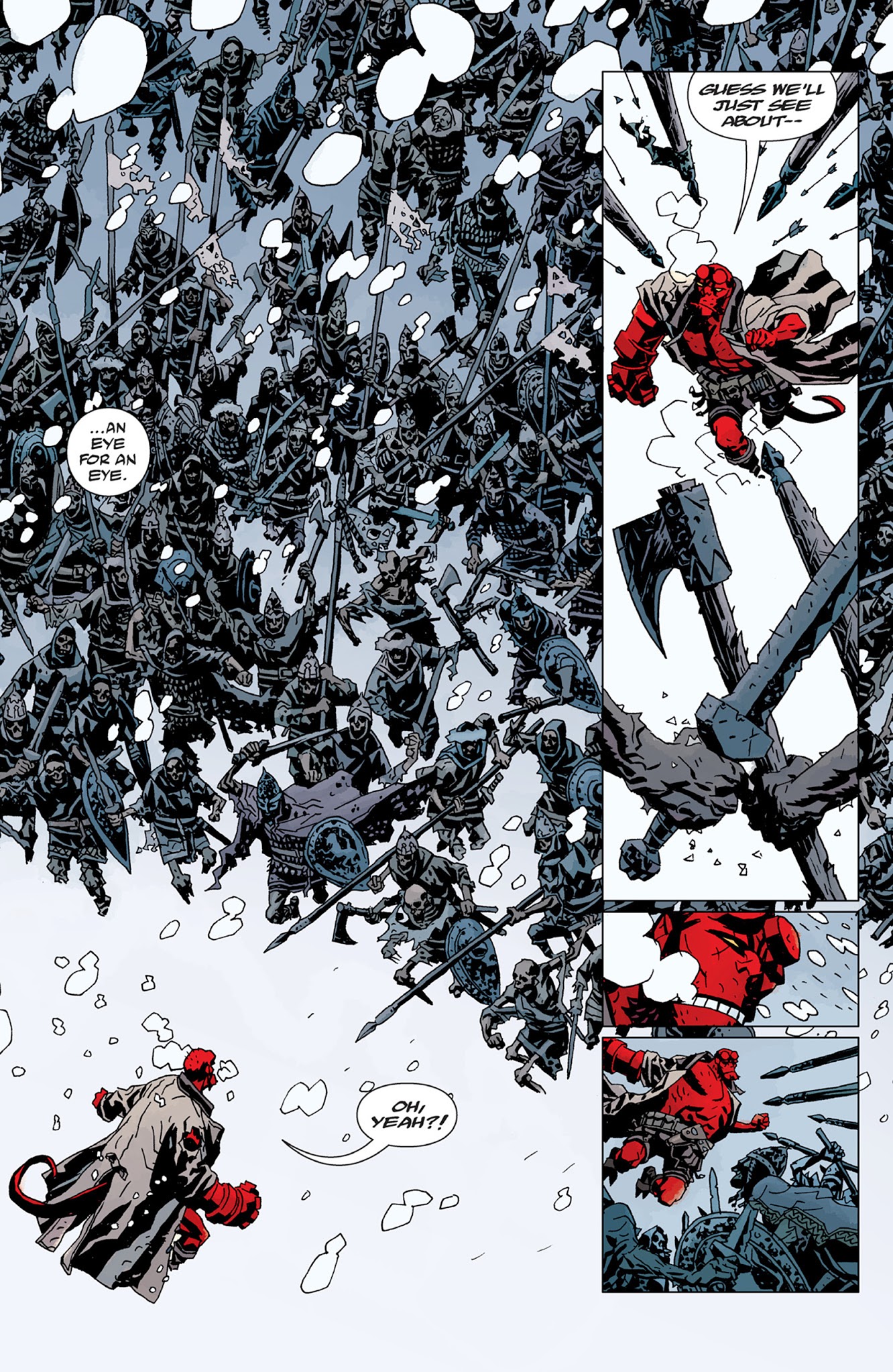 Read online Hellboy: Darkness Calls comic -  Issue # TPB - 65