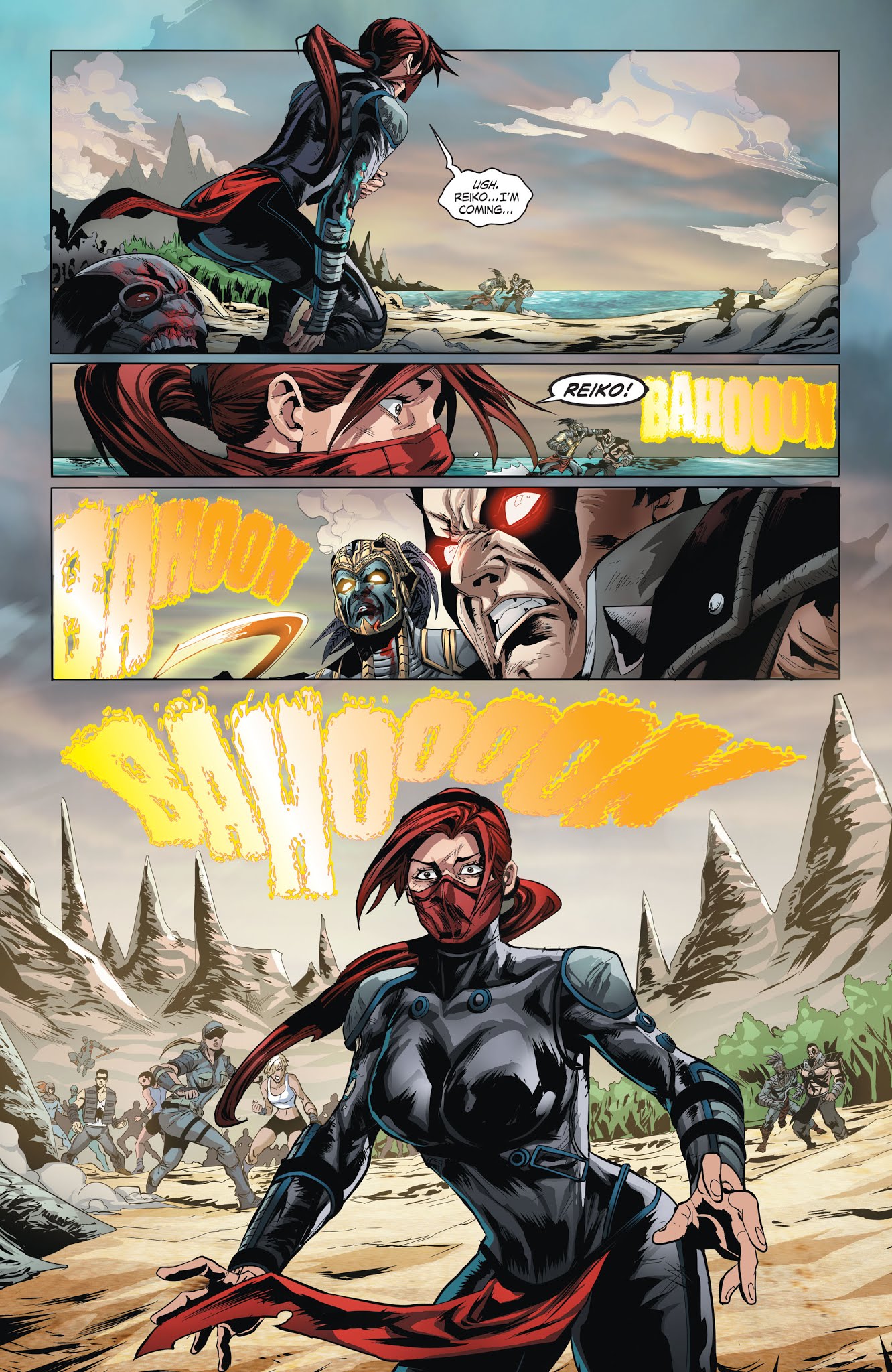 Read online Mortal Kombat X [I] comic -  Issue # _TPB 3 - 14