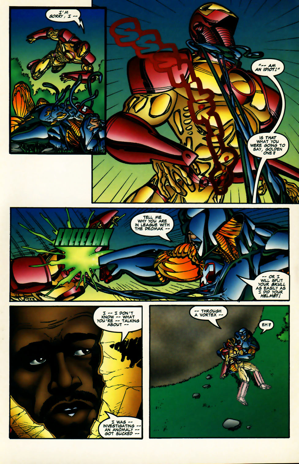 X-O Manowar/Iron Man: In Heavy Metal issue Full - Page 23
