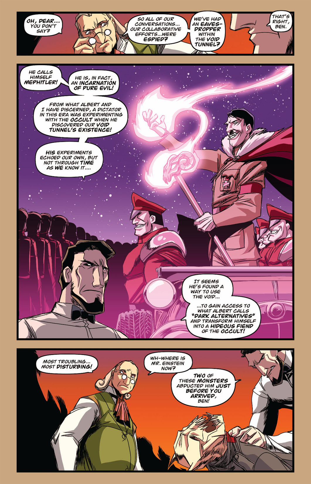 Read online Time Lincoln: Fists of Führer comic -  Issue # Full - 14