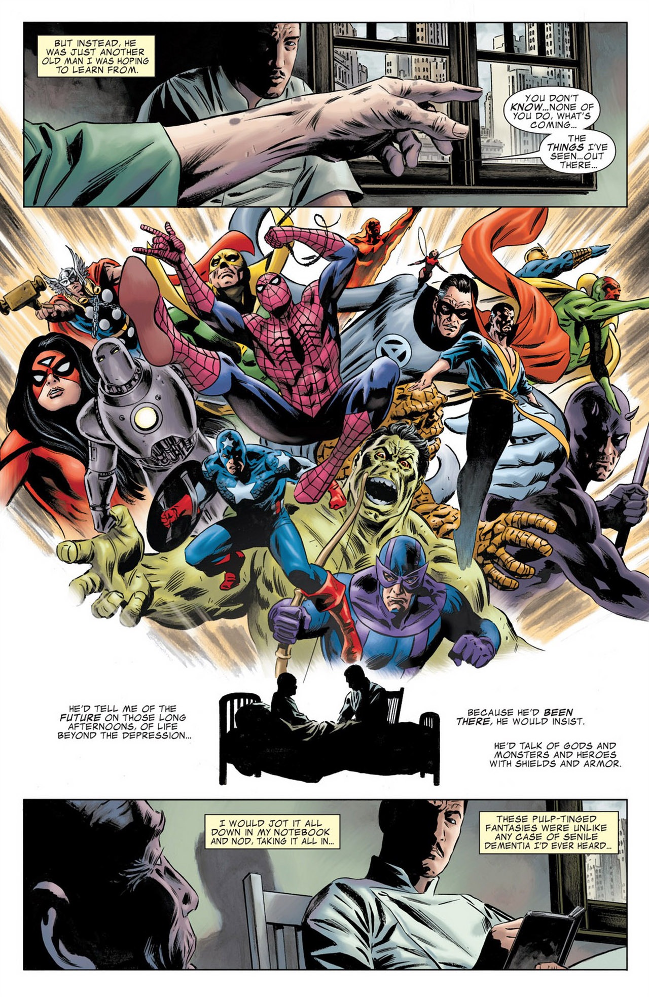 Read online The Marvels Project comic Issue 1
