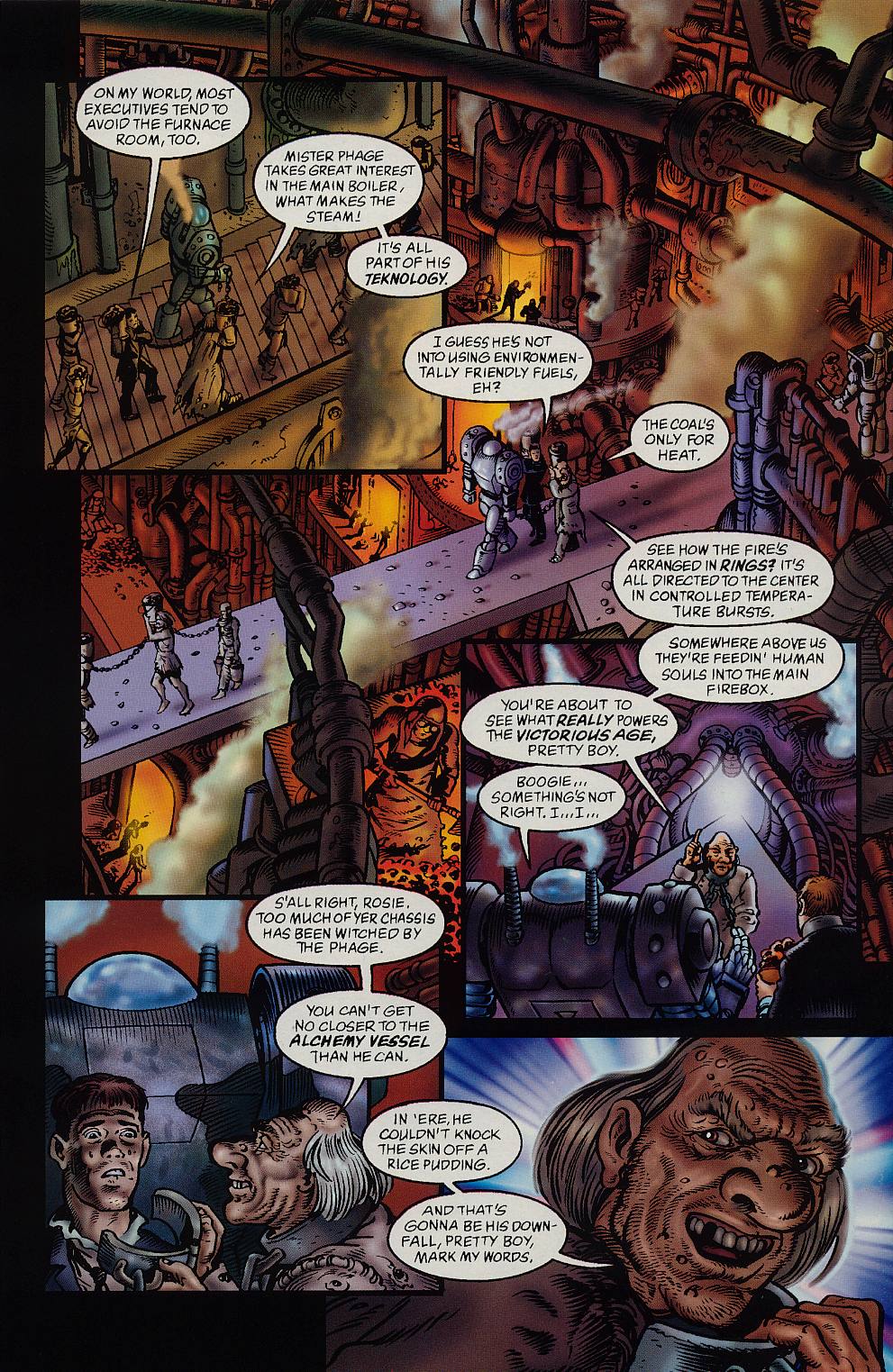 Read online Neil Gaiman's Teknophage comic -  Issue #3 - 12
