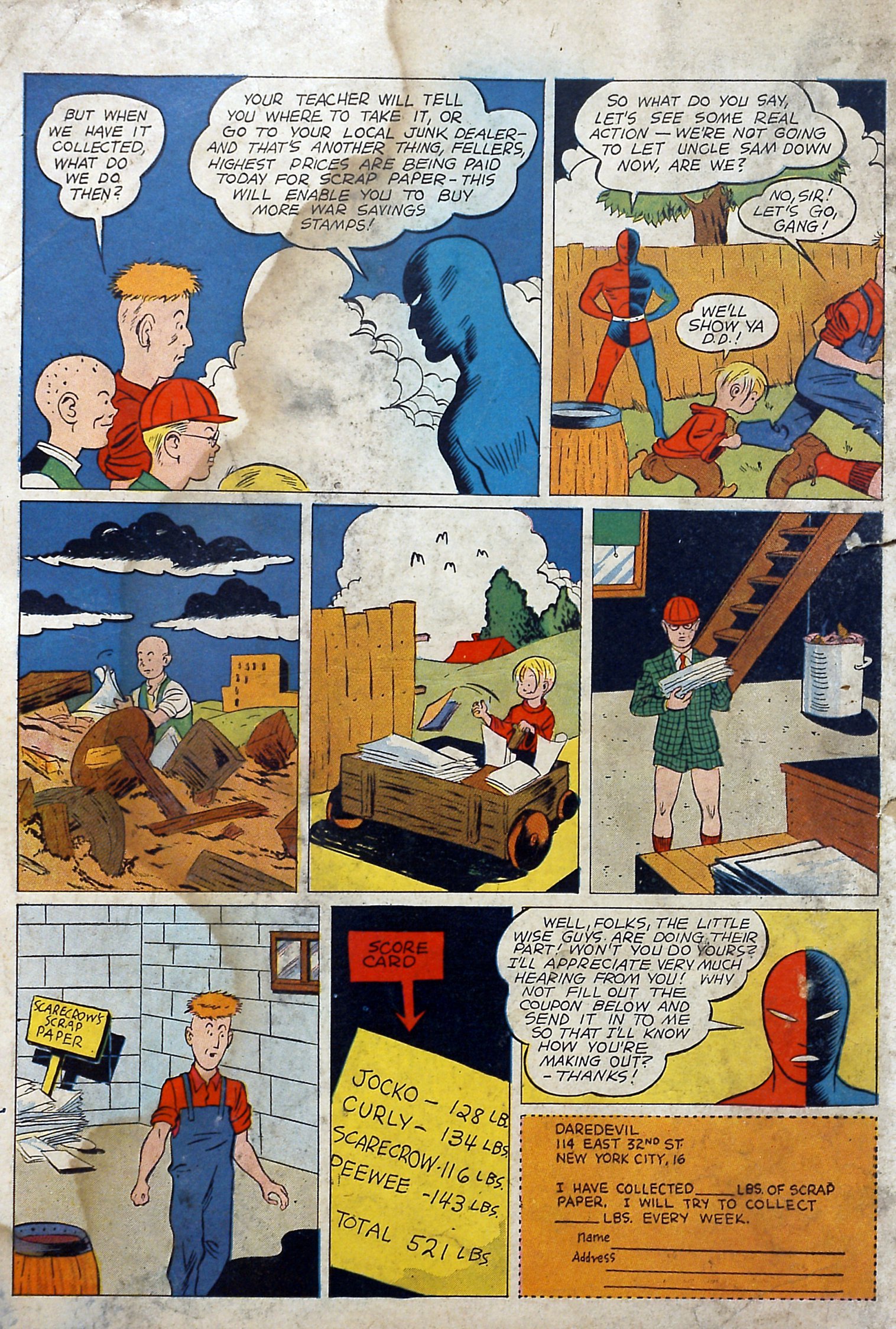 Read online Daredevil (1941) comic -  Issue #24 - 52