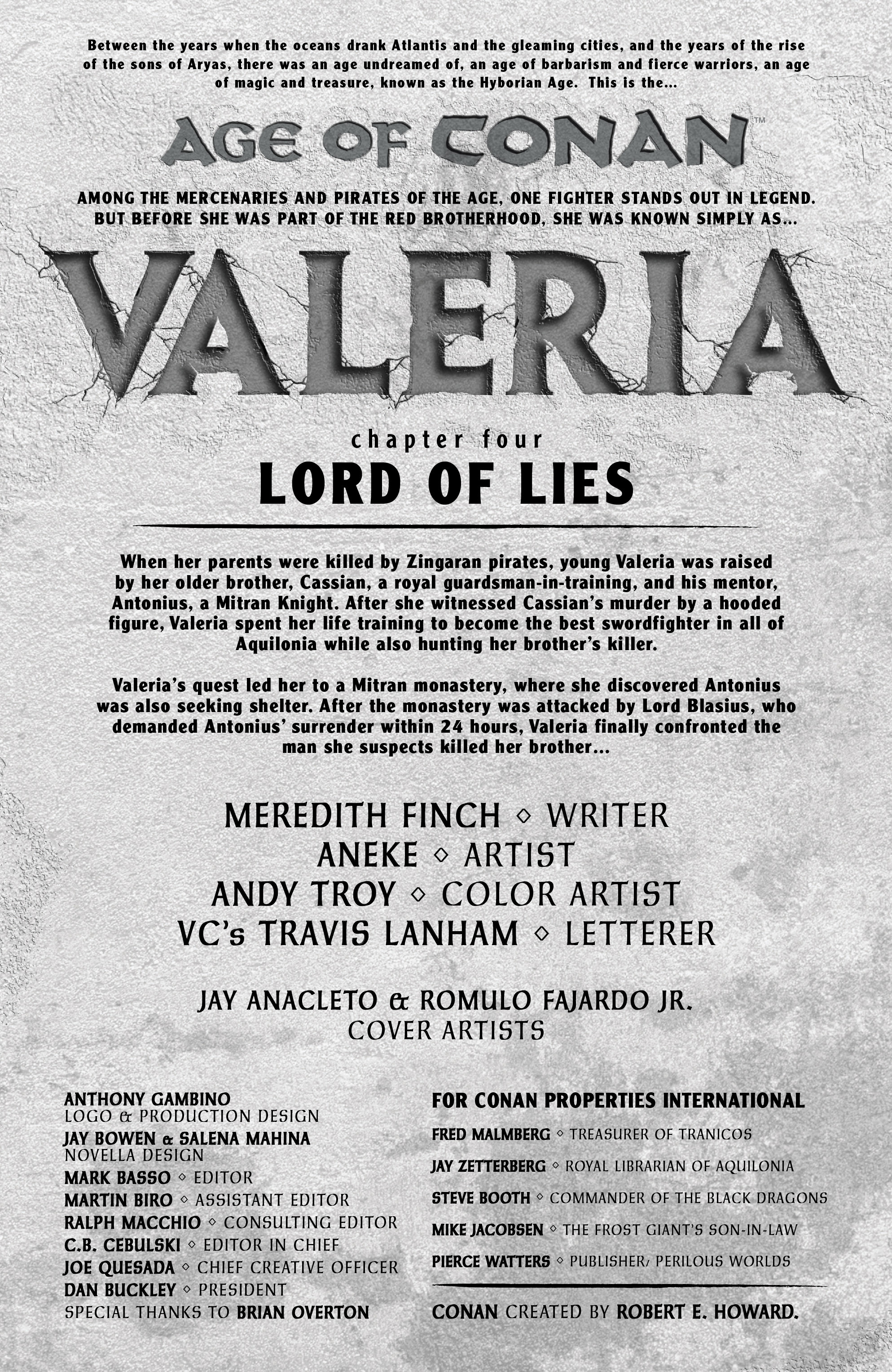 Read online Age of Conan: Valeria comic -  Issue #4 - 2