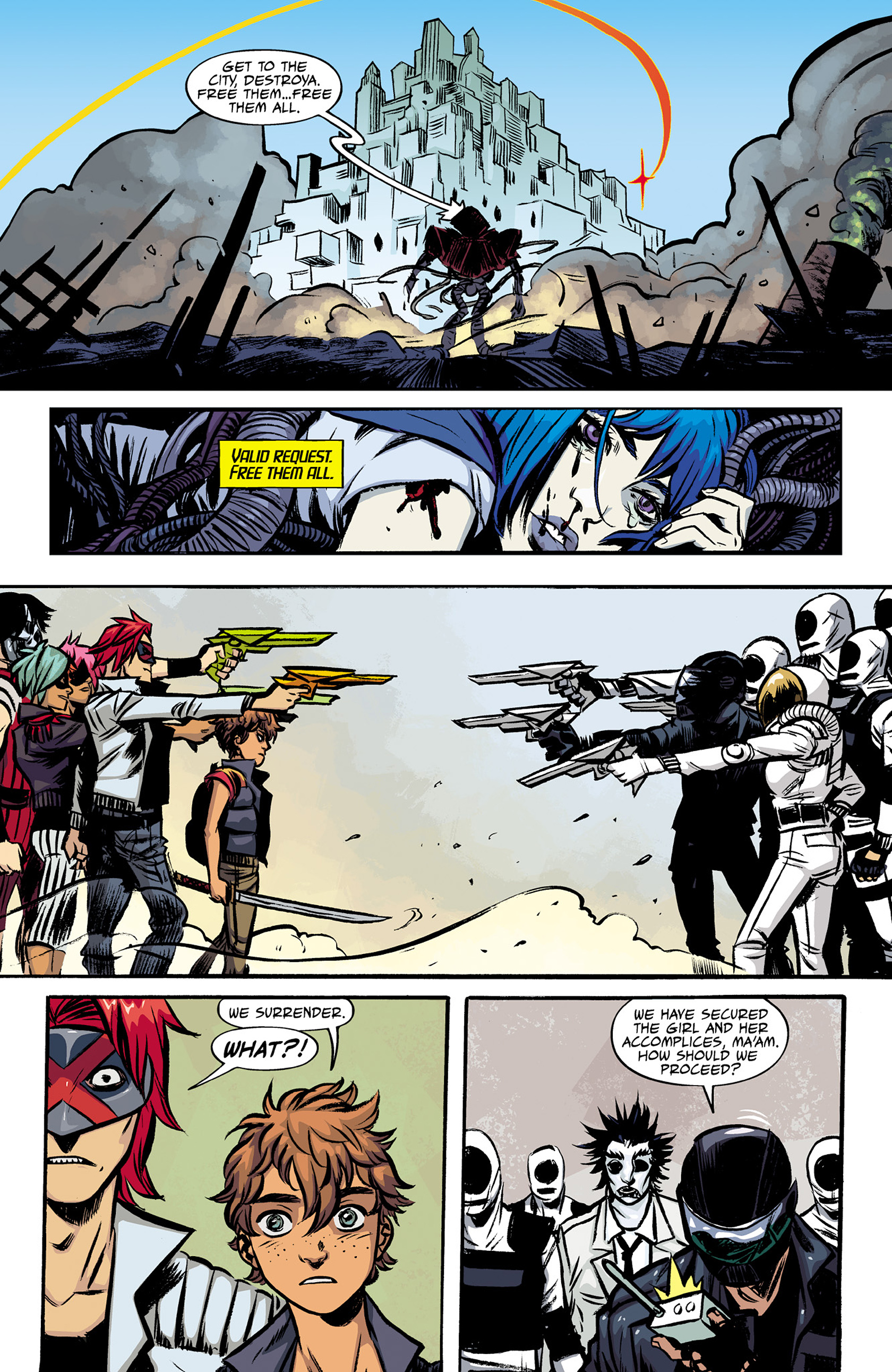 Read online The True Lives Of The Fabulous Killjoys comic -  Issue #6 - 11