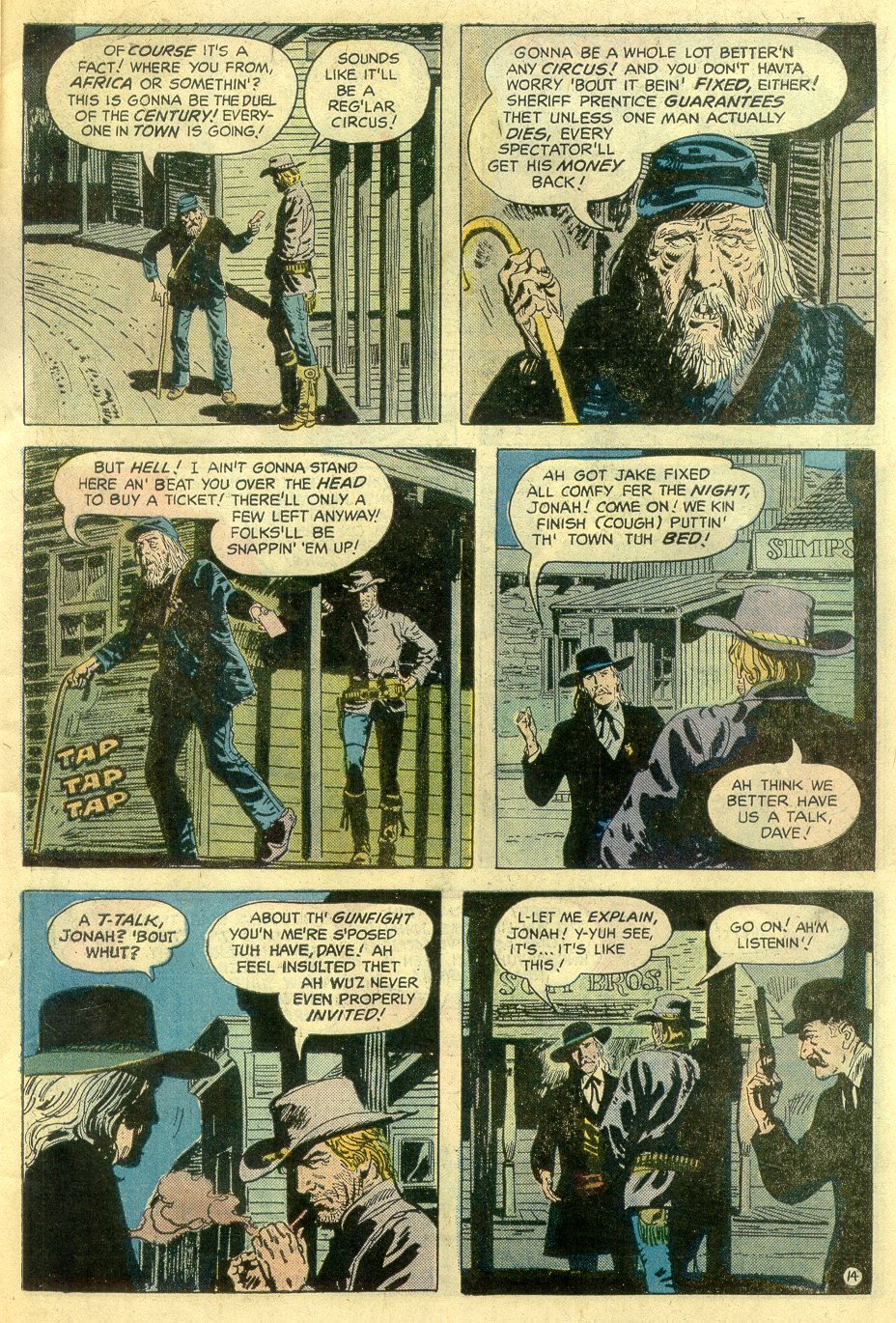 Read online Weird Western Tales (1972) comic -  Issue #31 - 20