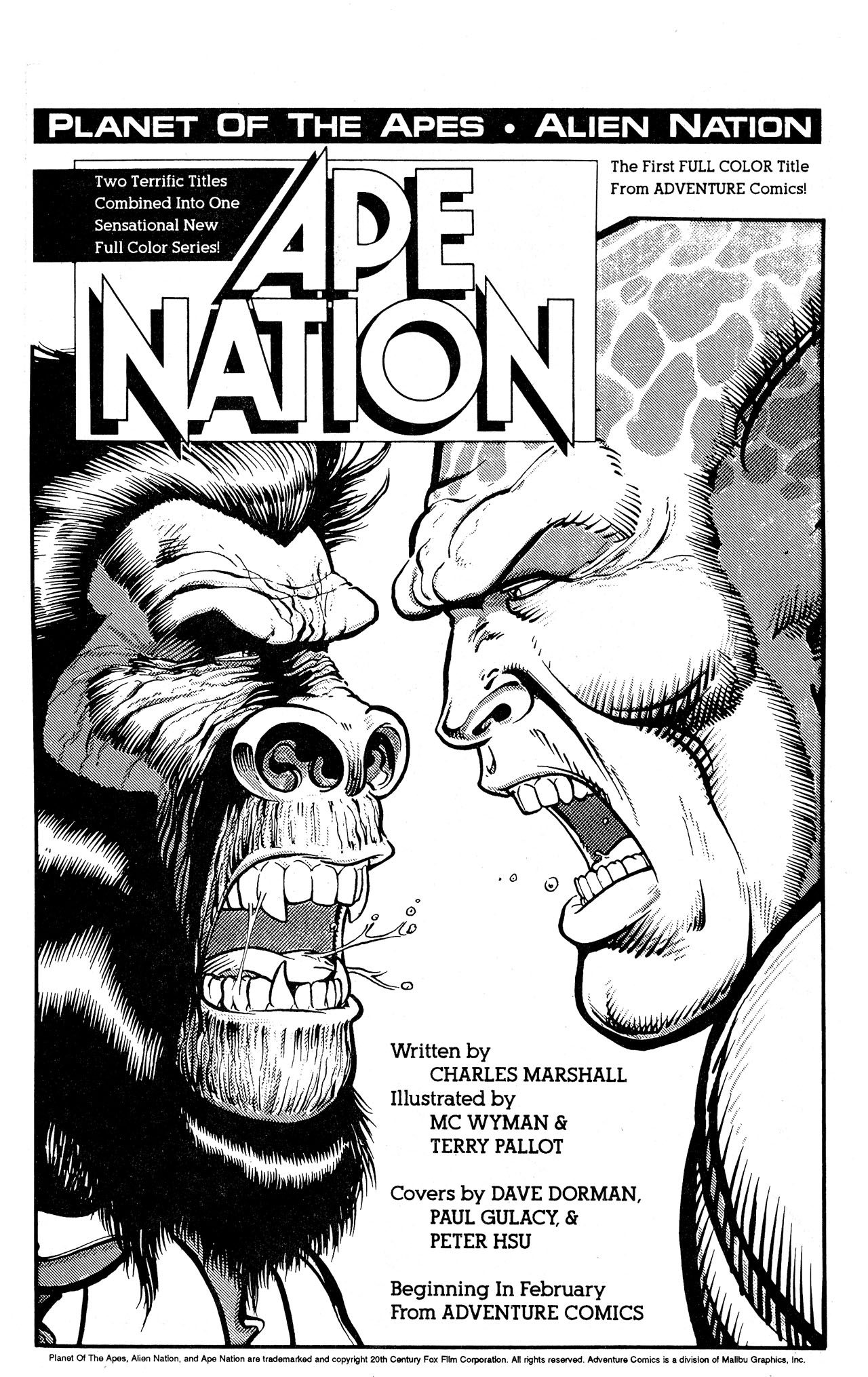 Read online Planet of the Apes (1990) comic -  Issue #10 - 11