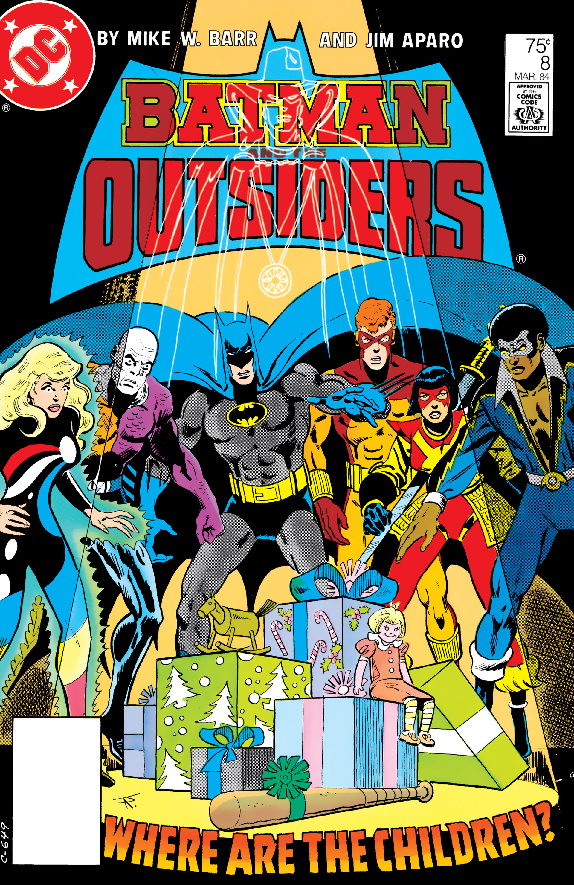 Read online Batman and the Outsiders (1983) comic -  Issue #8 - 1