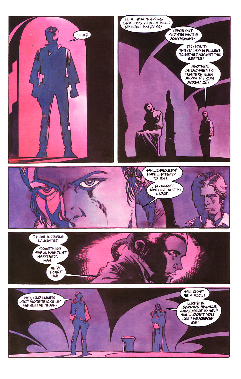 Read online Star Wars: Dark Empire comic -  Issue #2 - 25